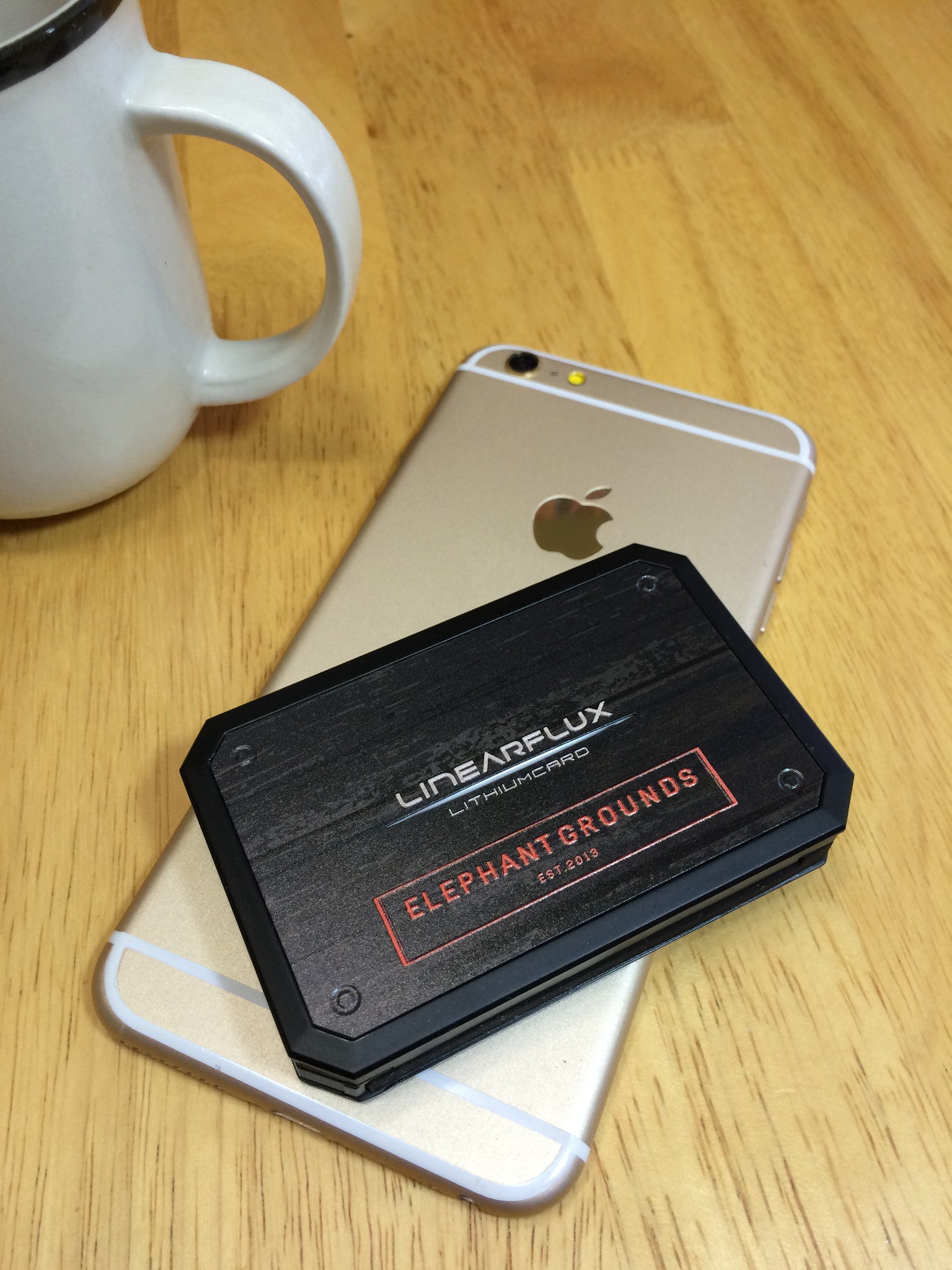Custom 3D Color Printed LithiumCard - Personalized Credit Card Holder for Travel, Business & Everyday Use