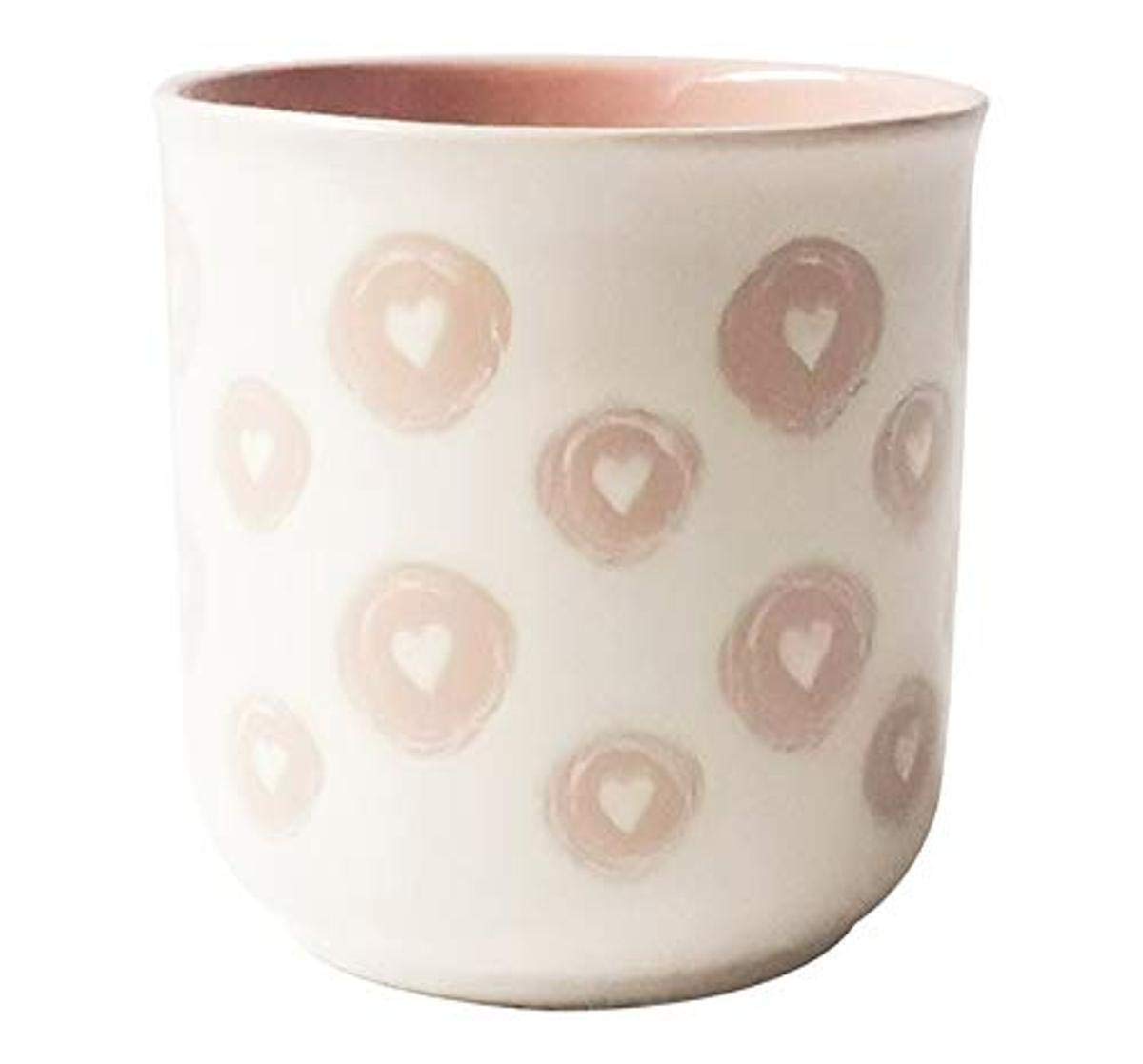 5 Inch Lovely Pink Flower Pots - Multi-Color Decorative Planters for Indoor Plants, Succulents & Home Garden Decor