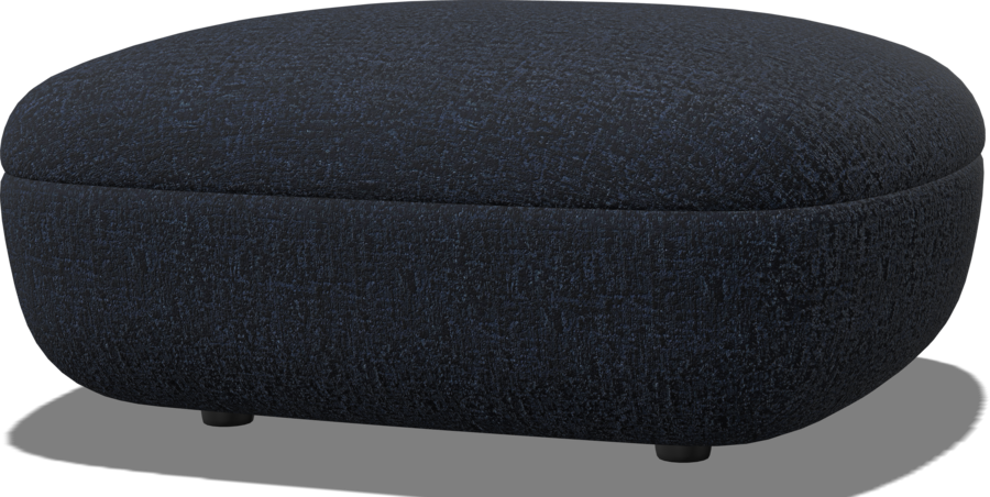 Moooi Bart Footstool - Modern Ottoman Stool for Living Room, Bedroom & Lounge - Comfortable & Stylish Home Decor Accent