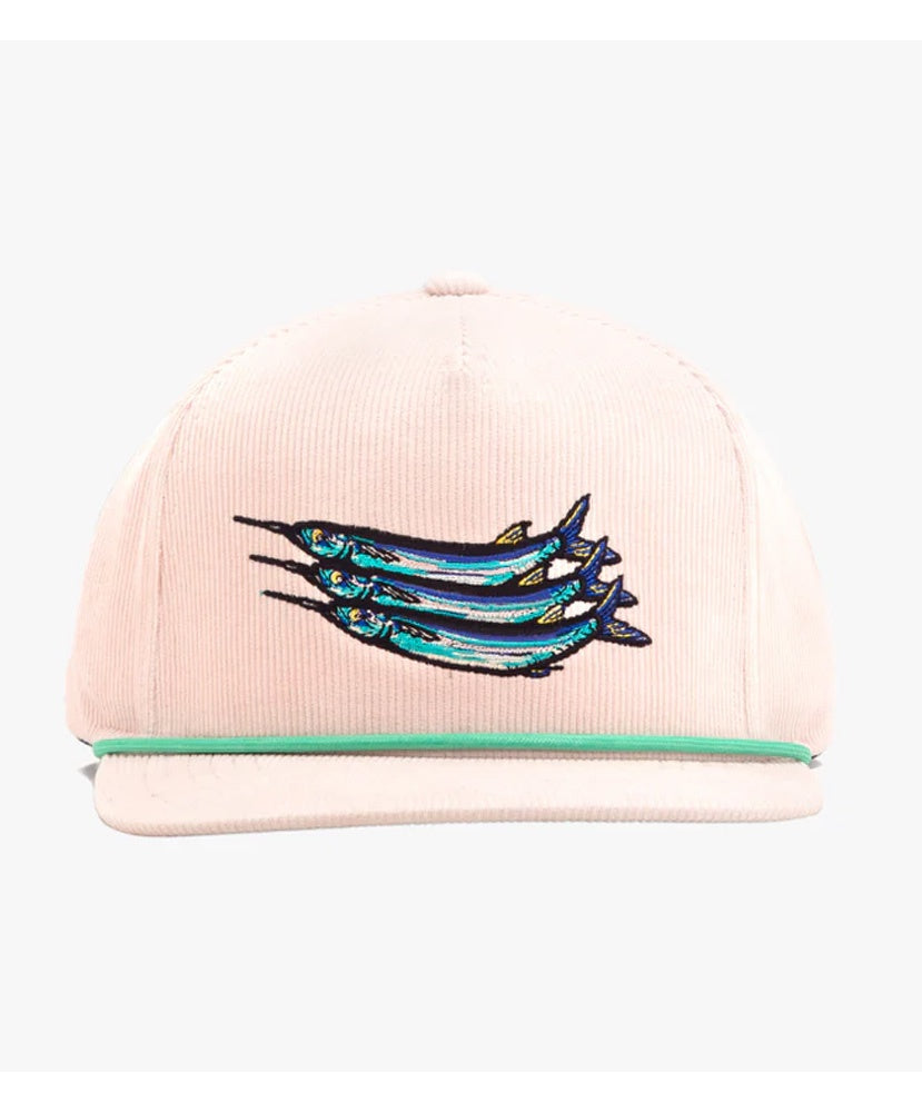 Bajio Ballyhoo Flat Brim Hat for Men & Women - Stylish Sun Protection Outdoor Cap for Fishing, Hiking, and Beach Activities