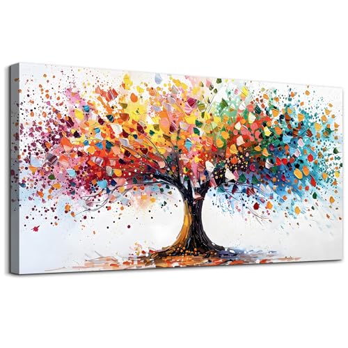 Colorful Tree Painting