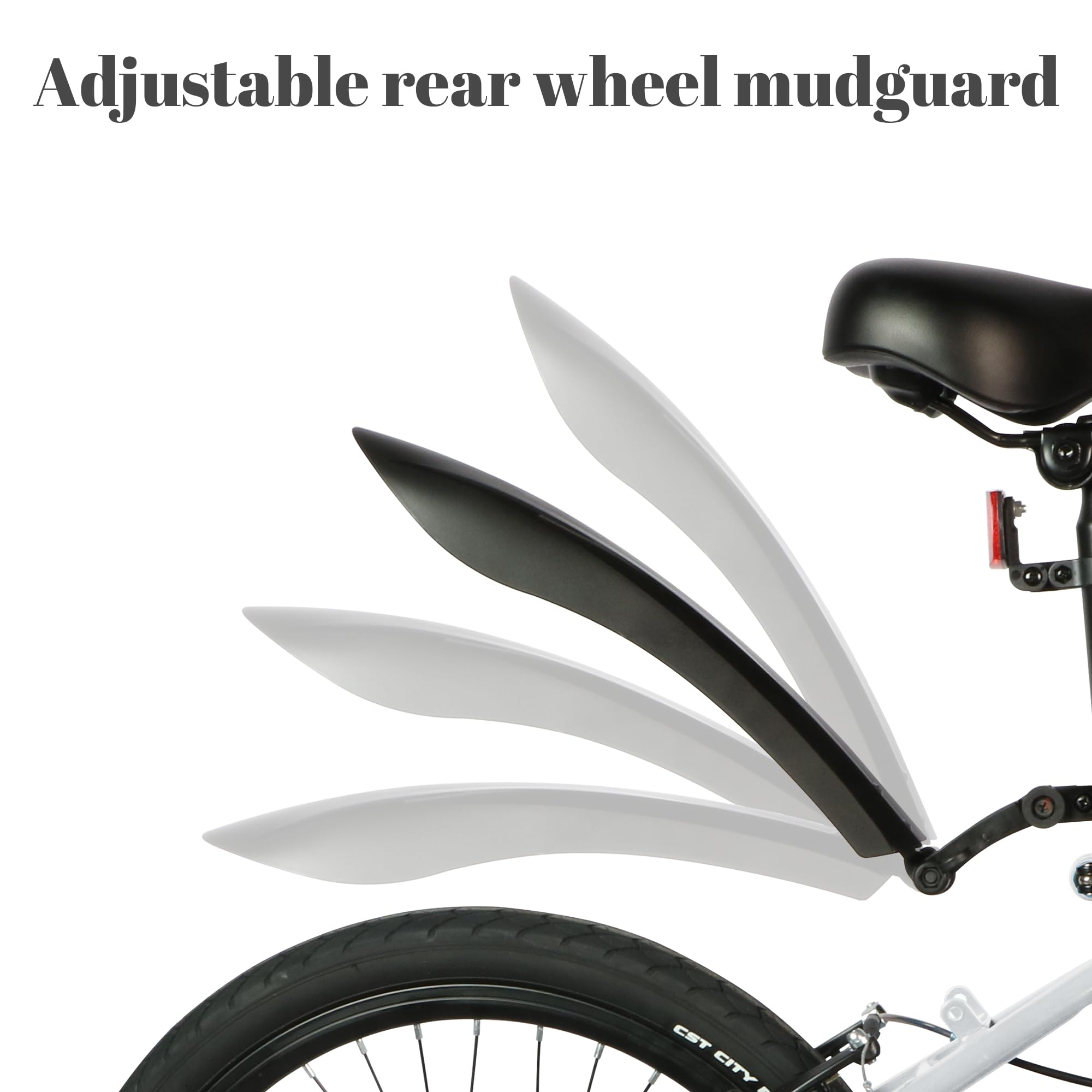 Foldable Bike for Adults - 20 Inch Commuter Bicycle with Detachable Basket, 7-Speed Gears, Lightweight & Portable Folding Bike for City Riding, Travel & Outdoor Adventures | Perfect for Urban Commuting, Weekend Getaways & Camping Trips