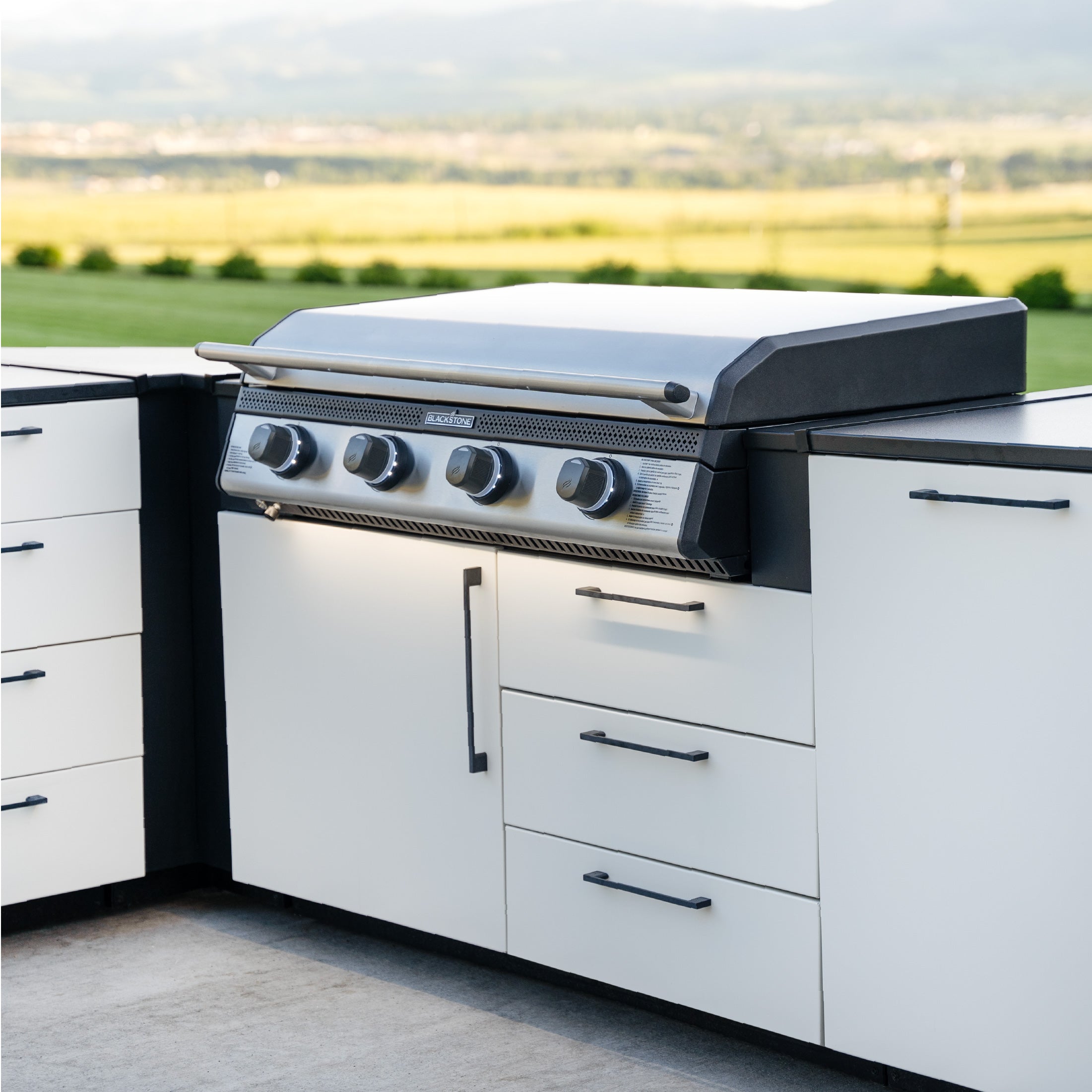 Blackstone 50-Inch Outdoor Kitchen Module with 36-Inch Drop-In Griddle - Perfect for Backyard BBQs, Tailgating & Outdoor Cooking