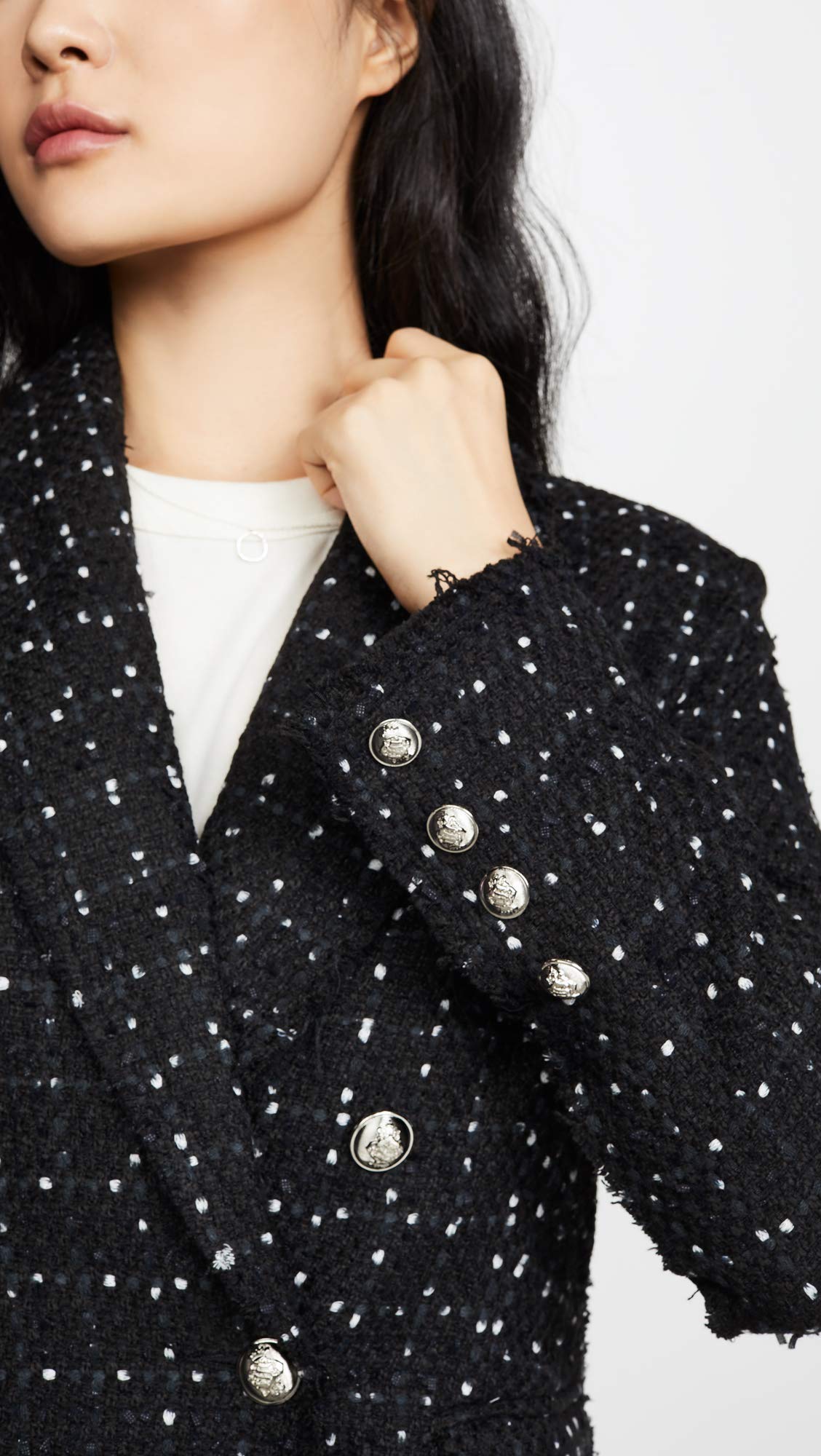 Women's Kendall Blazer Jacket - Elegant Tailored Fitted Office Wear for Business Women | Perfect for Work, Interviews & Professional Events