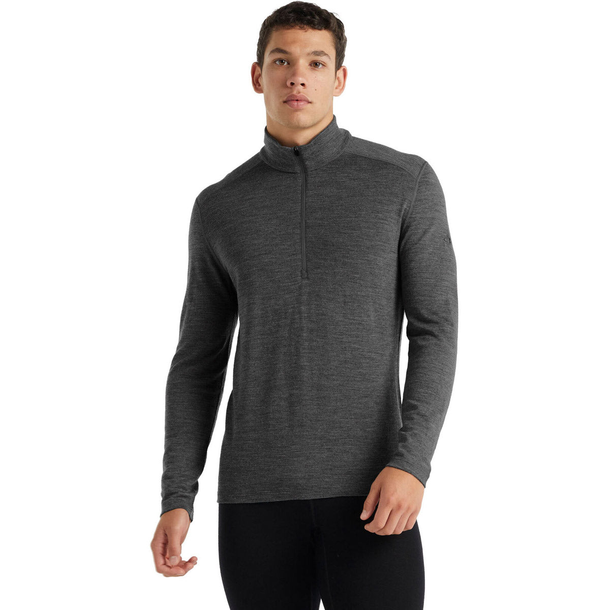 Men's Merino 260 Tech Long Sleeve Half Zip Thermal Top - Warm Base Layer for Hiking, Skiing & Winter Outdoor Activities