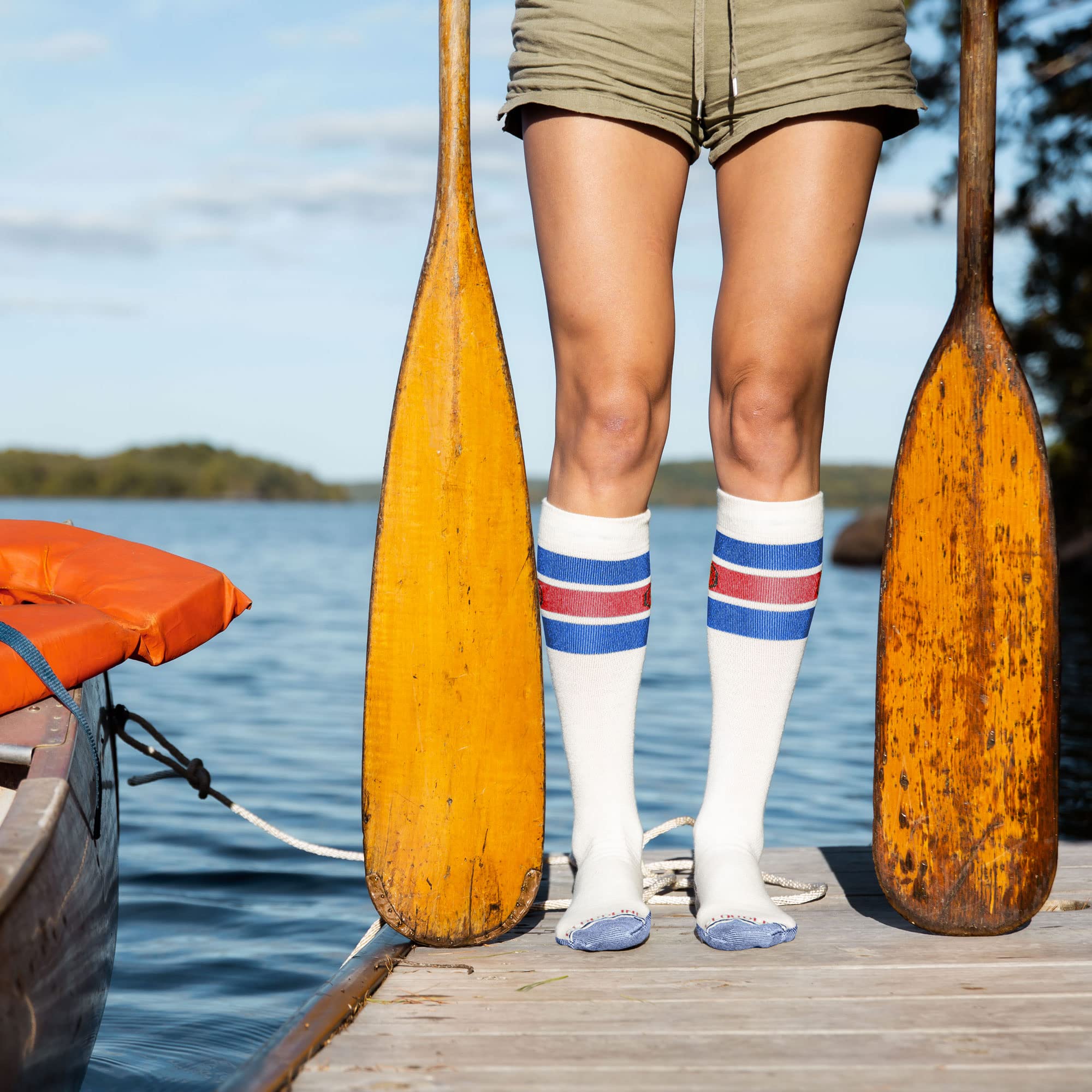 CloudLine Men’s & Women’s Merino Wool Compression Socks - Ultralight, Moisture-Wicking, Breathable - Made in USA - Perfect for Hiking, Running & Travel - 1 Pair