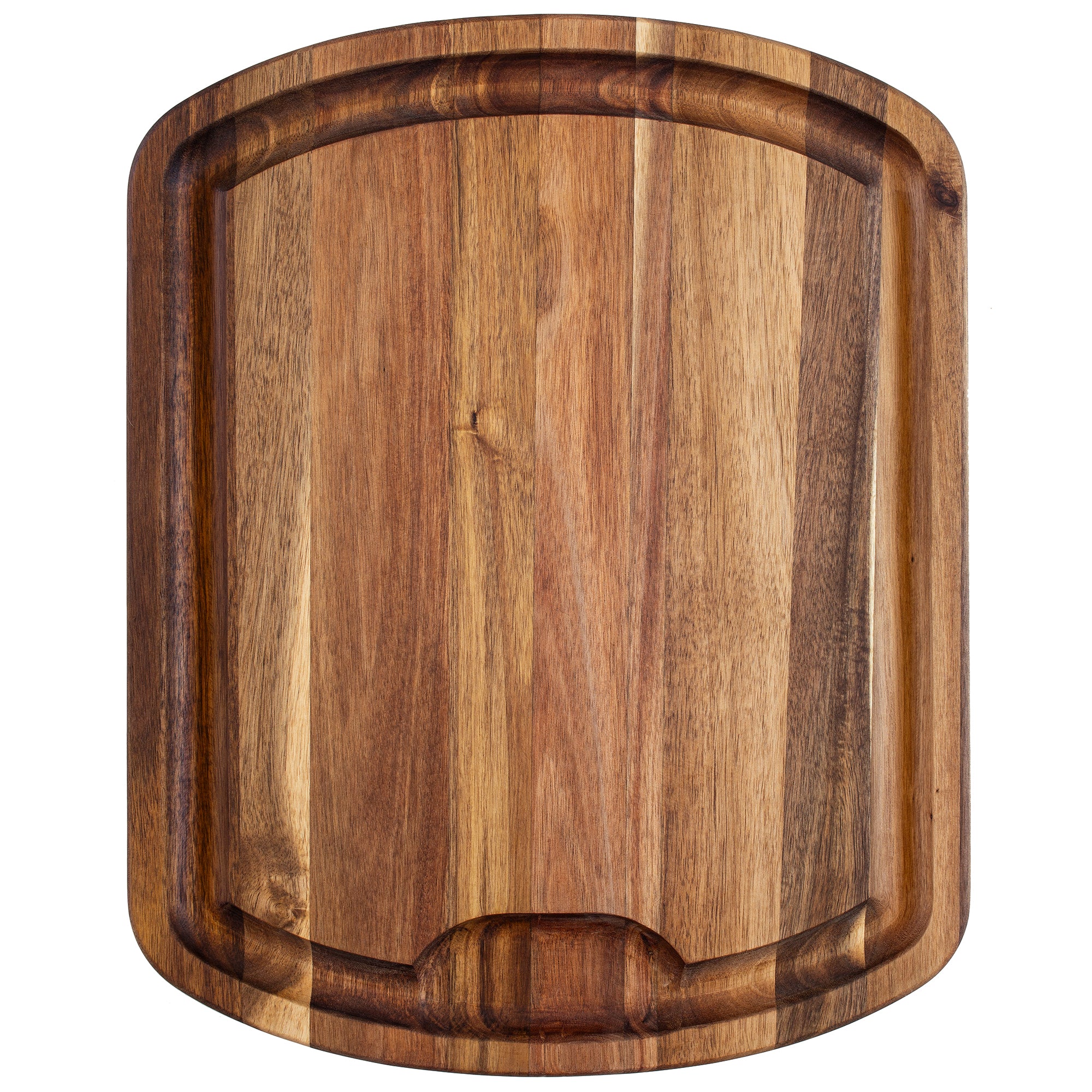 Premium Acacia Wood Cutting Board - Large Durable Chopping Block for Kitchen, Butcher Block for Meat, Cheese, Vegetables - Perfect for Home Cooking & Entertaining