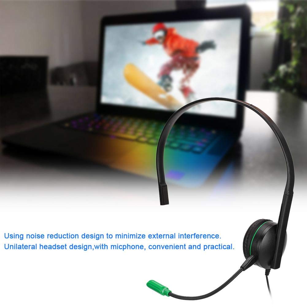 ASHATA Lightweight Over-Ear Gaming Headset with Noise Canceling Mic - Wired Headphones for PC, PS5, Xbox - Perfect for Streaming, Esports & Late-Night Gaming Sessions