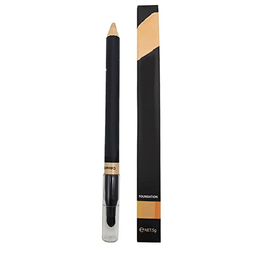 Waterproof Long-Lasting Concealer Pencil for Under Eyes, Acne & Freckles - Brightening Cover Stick for Dark Circles & Blemishes - Perfect for Daily Makeup & Touch-Ups (Shade C, One Size)