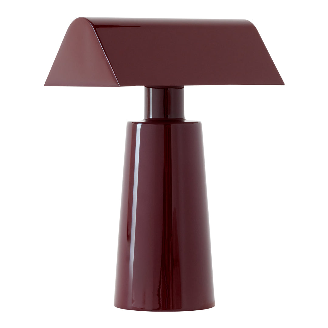 Caret MF1 Portable Table Lamp - USB Rechargeable LED Night Light for Bedroom, Office, Travel & Camping - Dimmable & Touch Control