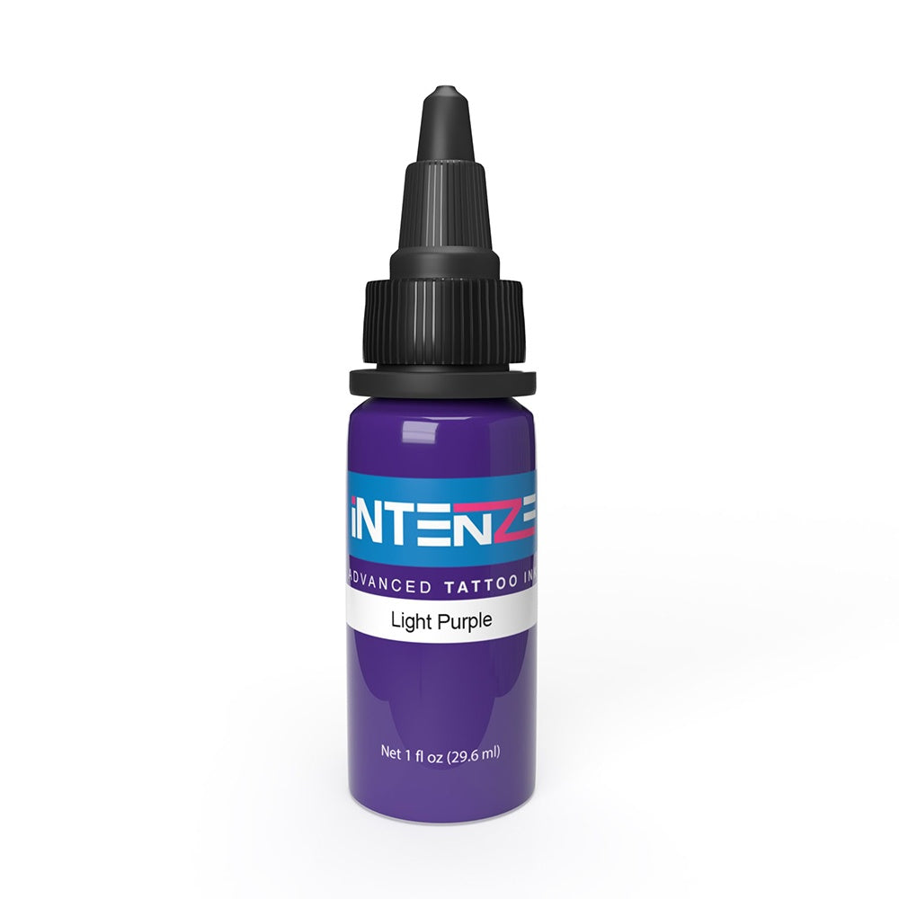 Light Purple Intenze Tattoo Ink - Professional Tattoo Artist Supplies - Various Sizes Available for Body Art & Permanent Makeup