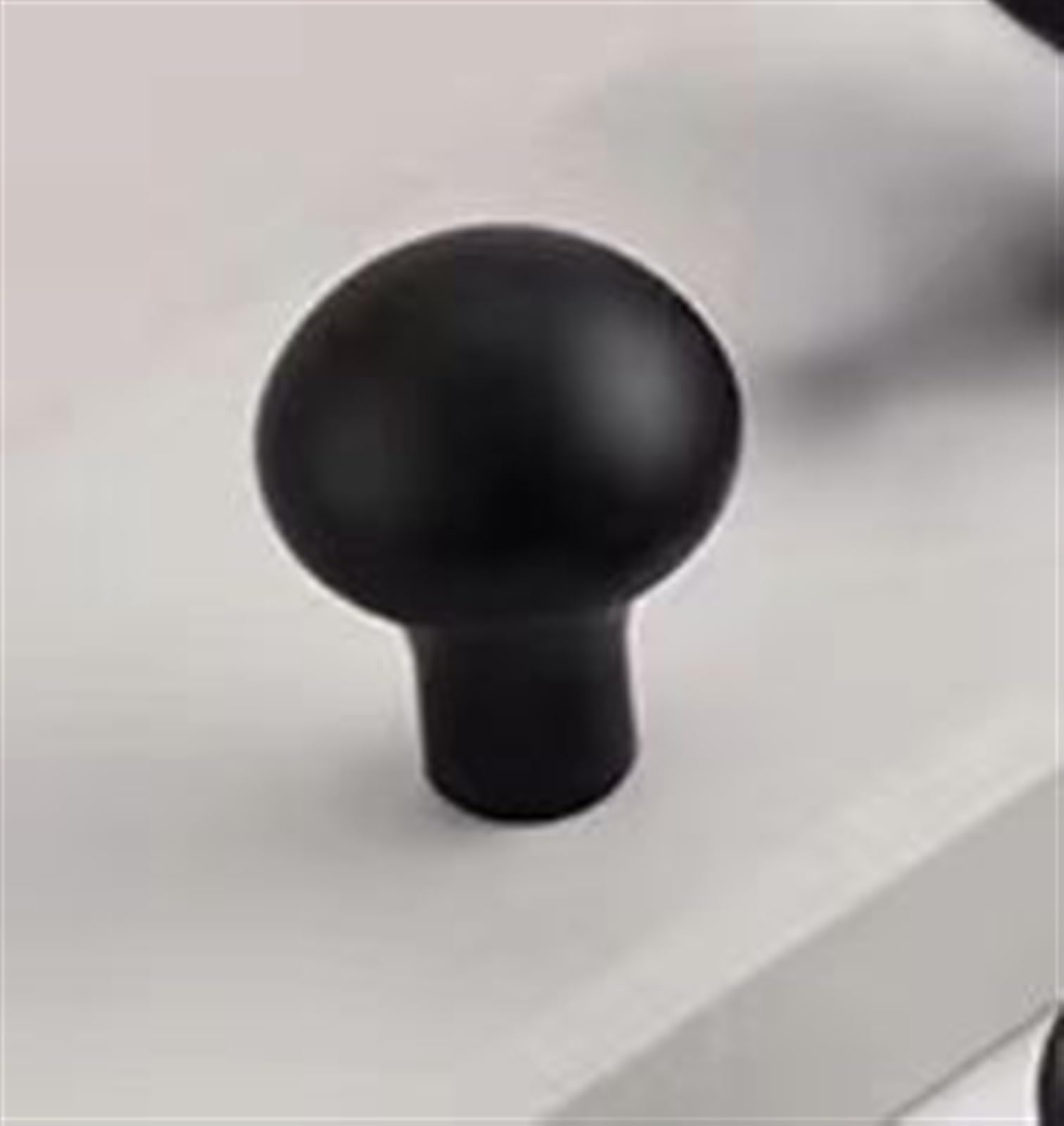 Black Aluminum Cabinet Drawer Handles - 2 Pack, Modern Push Pull Knobs for Kitchen, Bathroom, Dresser & Furniture Hardware | Durable & Stylish Cabinet Pulls for Home Organization & Renovation Projects