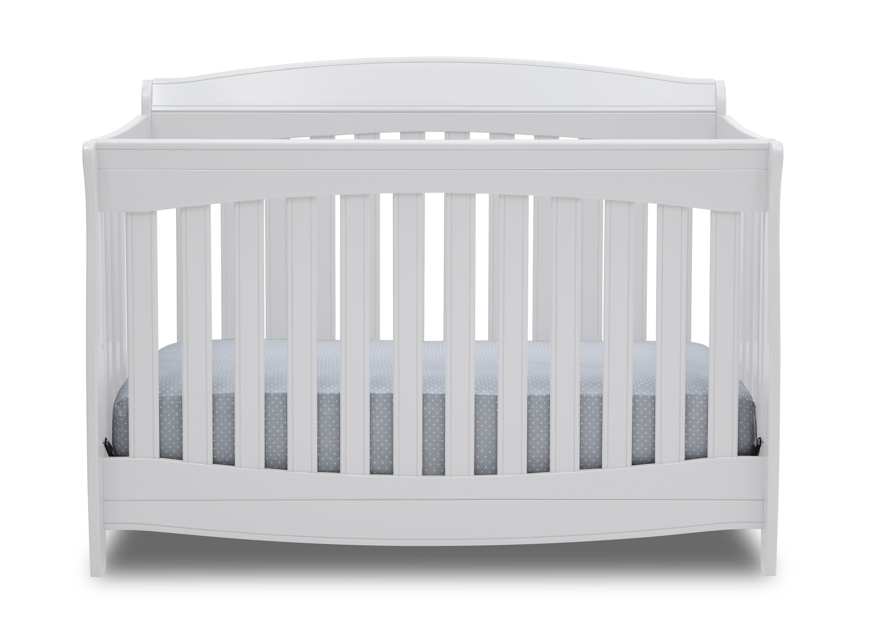 Colton 6-in-1 Convertible Baby Crib - Toddler Bed, Daybed & Full-Size Bed - Safe Nursery Furniture for Newborn to Teen - Perfect for Modern Nurseries & Kids' Bedrooms