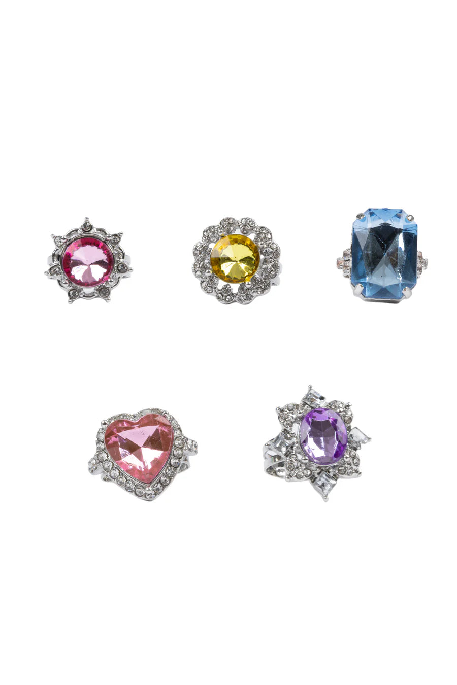 Elizabeth Ring Set - Elegant Sterling Silver Stackable Rings for Women | Perfect for Weddings, Anniversaries & Everyday Wear