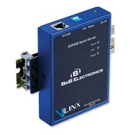 ADVANTECH BB-ESP901 Ethernet to Serial Device Server - 1 RS-232/422/485 Port, 1 Ethernet Port, Panel Mount, 12V DC, -10°C to 80°C Operating Temp - Ideal for Industrial Automation, Remote Monitoring & SCADA Systems