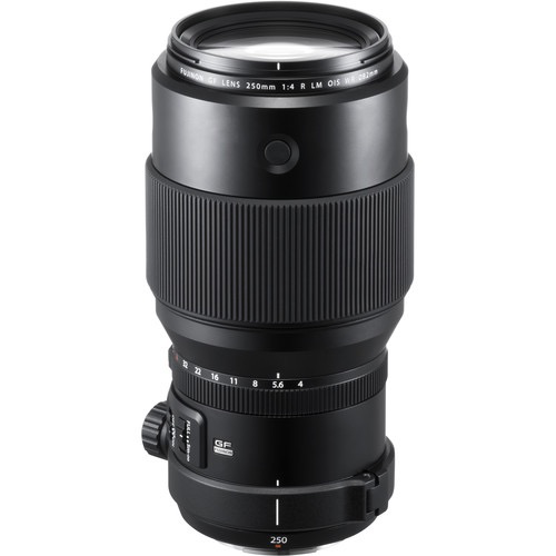 FUJIFILM GF 250mm f/4 R LM OIS WR GFX Medium Format Telephoto Lens - Professional Portrait & Wildlife Photography for GFX Mirrorless Cameras