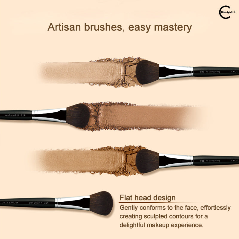MAOGEPING Sculpting Trio Contour Palette - Professional Contouring Makeup Kit for Face Definition & Highlighting | Perfect for Everyday Makeup & Special Occasions
