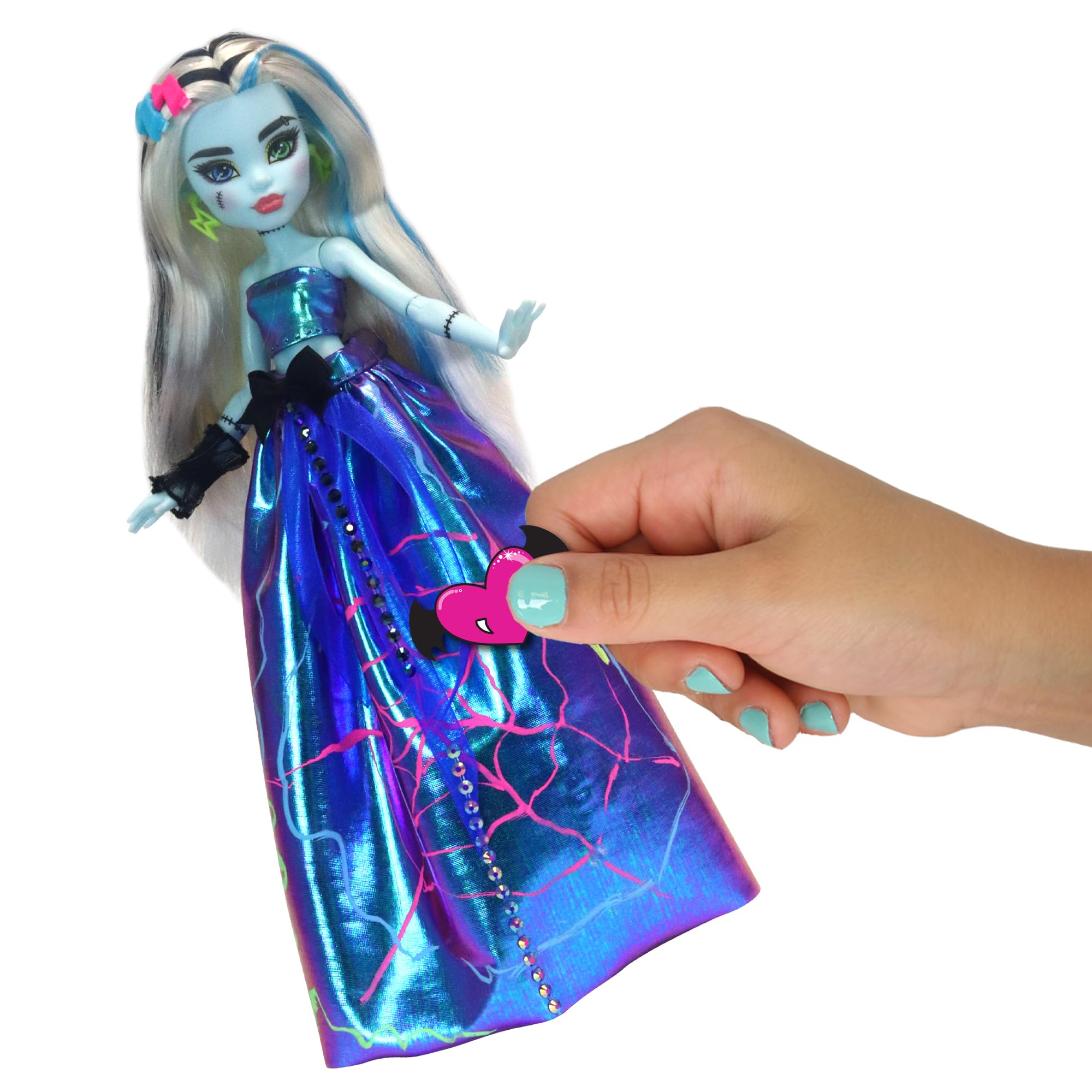 Monster High Be A Fangtastic Designer Fashion Doll Set for Kids | DIY Dress Up & Creative Play | Perfect for Birthday Gifts & Halloween Costume Parties
