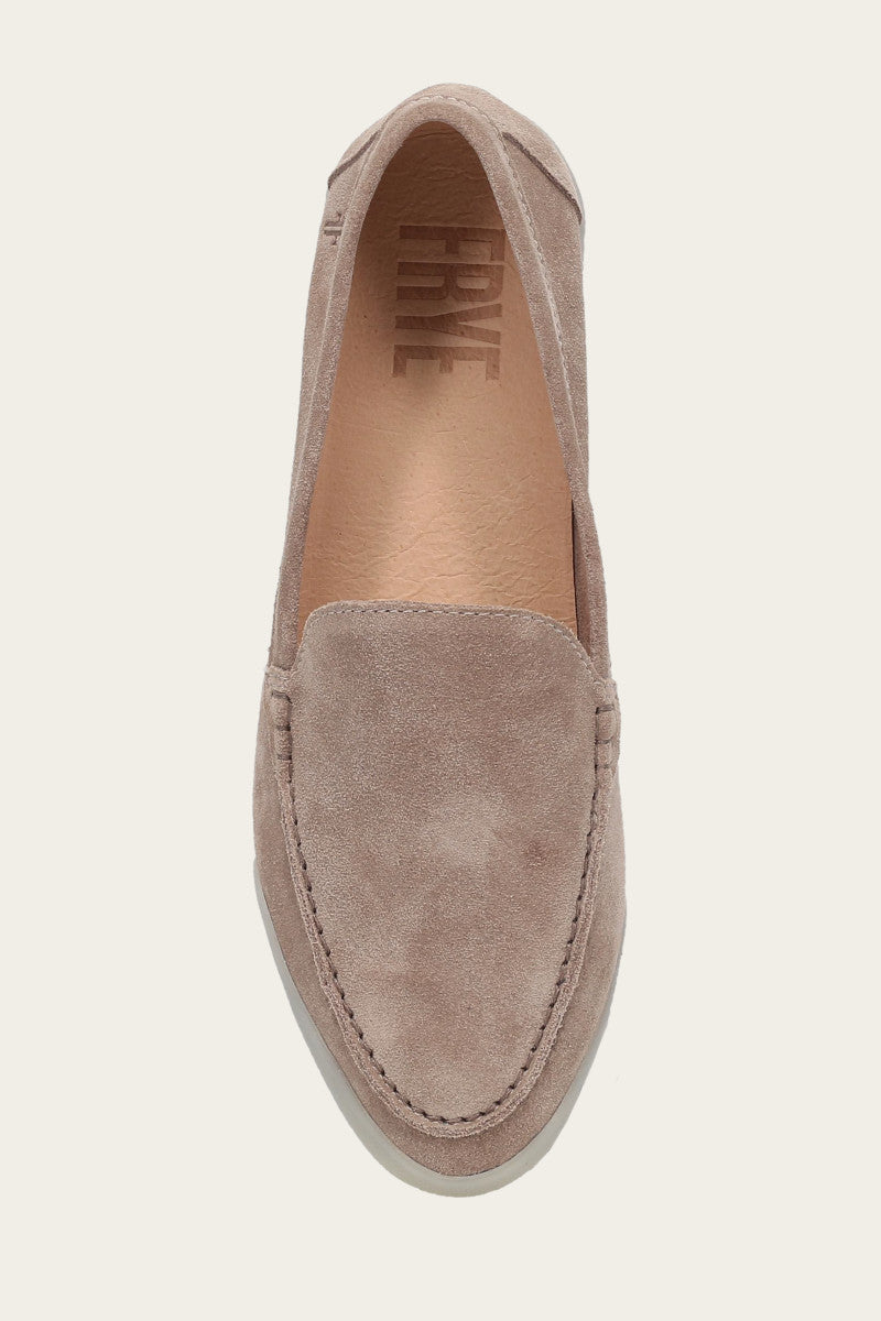 Melanie Skimmer Taupe - Comfortable Women's Casual Loafers for Walking, Office & Travel | Slip-On Lightweight Shoes for Everyday Wear