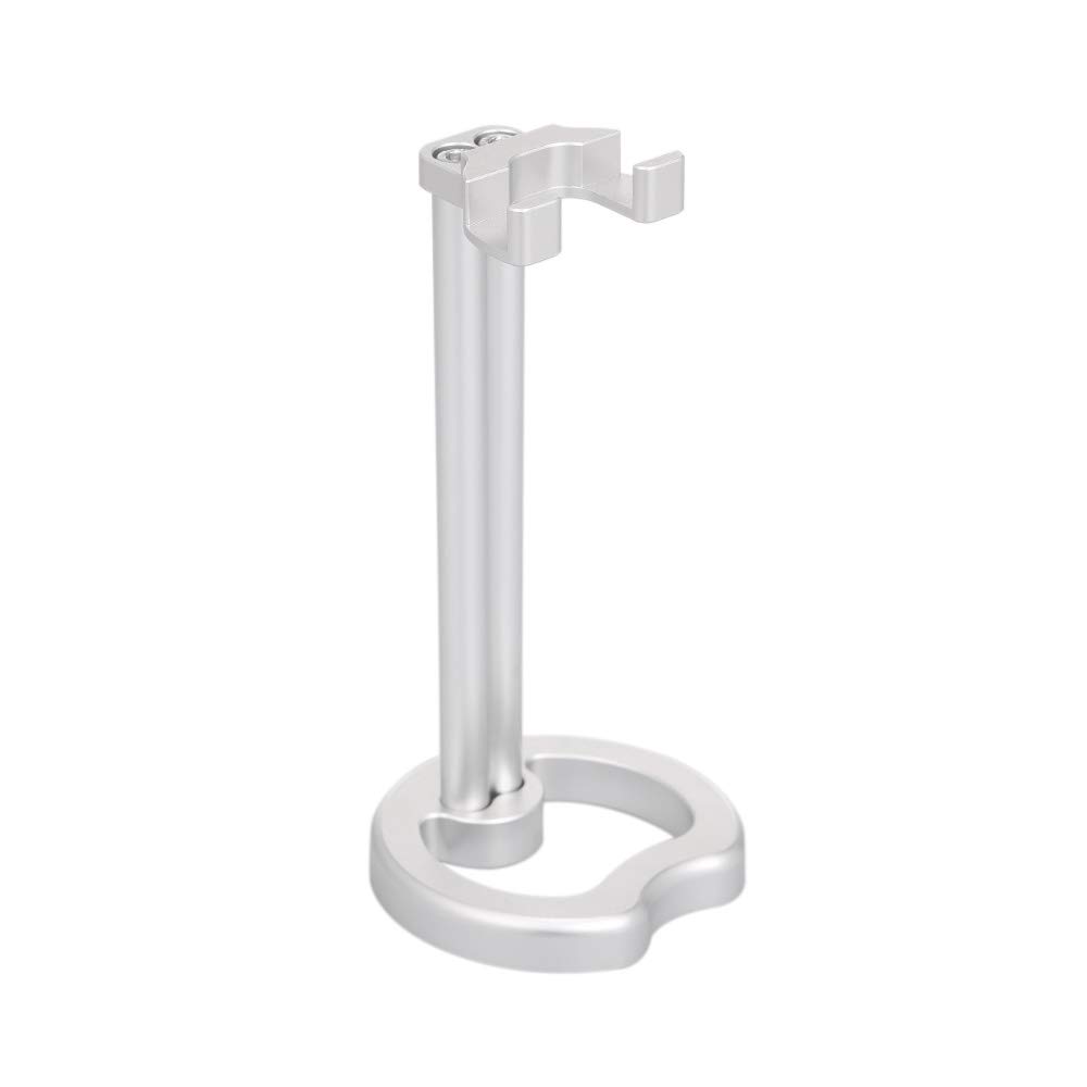 Premium LAURAG Metal Razor Stand for Men - Heavy Duty Safety Razor Holder & Shaver Organizer - Perfect for Bathroom Countertop, Travel & Grooming Essentials Storage