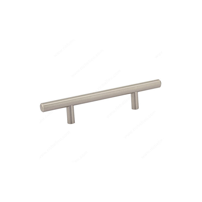 Modern Stainless Steel T-Bar Cabinet Pulls - Sleek & Durable Handles for Kitchen Cabinets, Drawers & Furniture (Set of 10) - Perfect for Home Renovation & DIY Projects