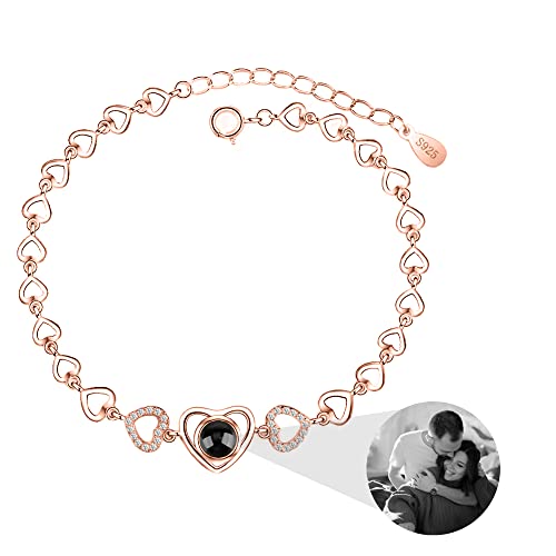 Rose Gold-black and White Photo