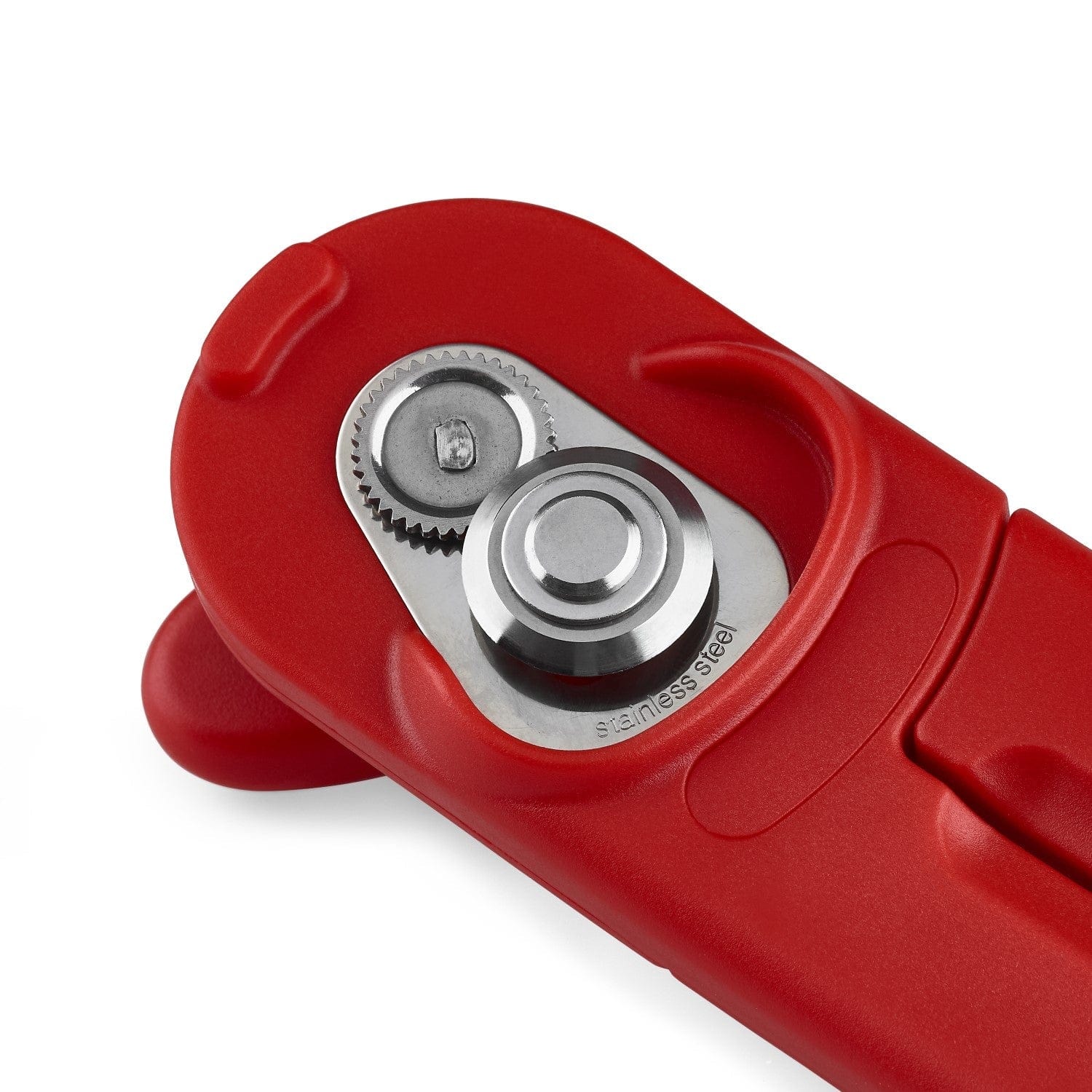 Zyliss MagiCan Can Opener - Smooth & Effortless Manual Can Opener with Ergonomic Handle, Red - Perfect for Kitchen, Camping & Emergency Preparedness