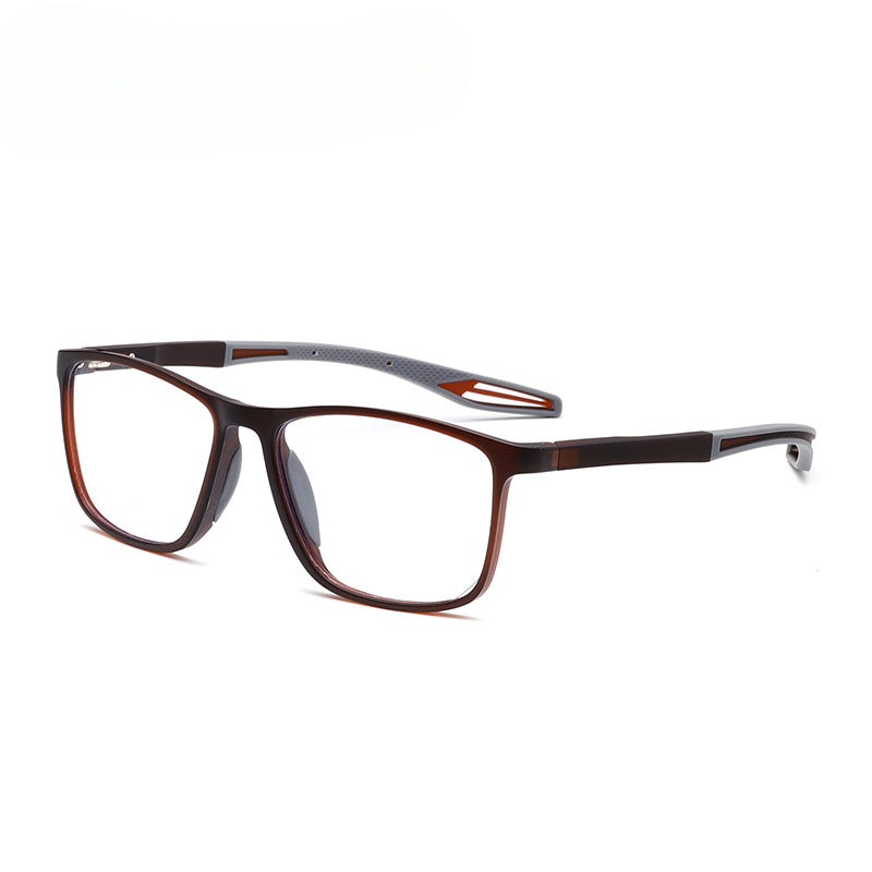 TR90 Rectangle Eyeglasses Frame - Lightweight & Durable Unisex Glasses for Men & Women - Perfect for Reading, Working & Daily Wear