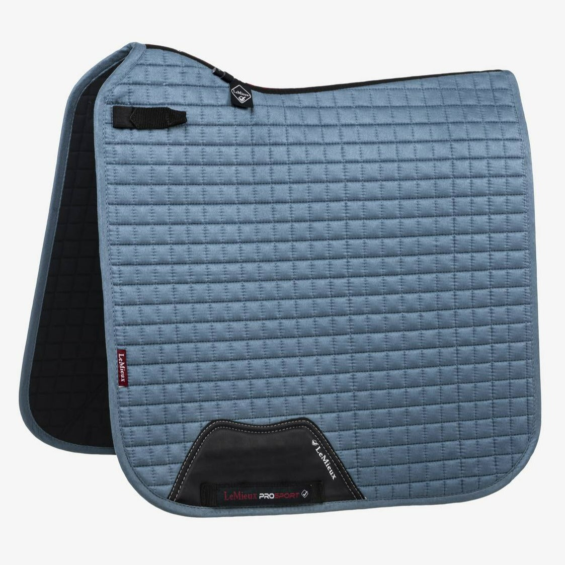 Premium LeMieux Suede Dressage Square Saddle Pad for Horses - Comfortable & Breathable Riding Pad for Training & Competition - Perfect for English Equestrian Riders