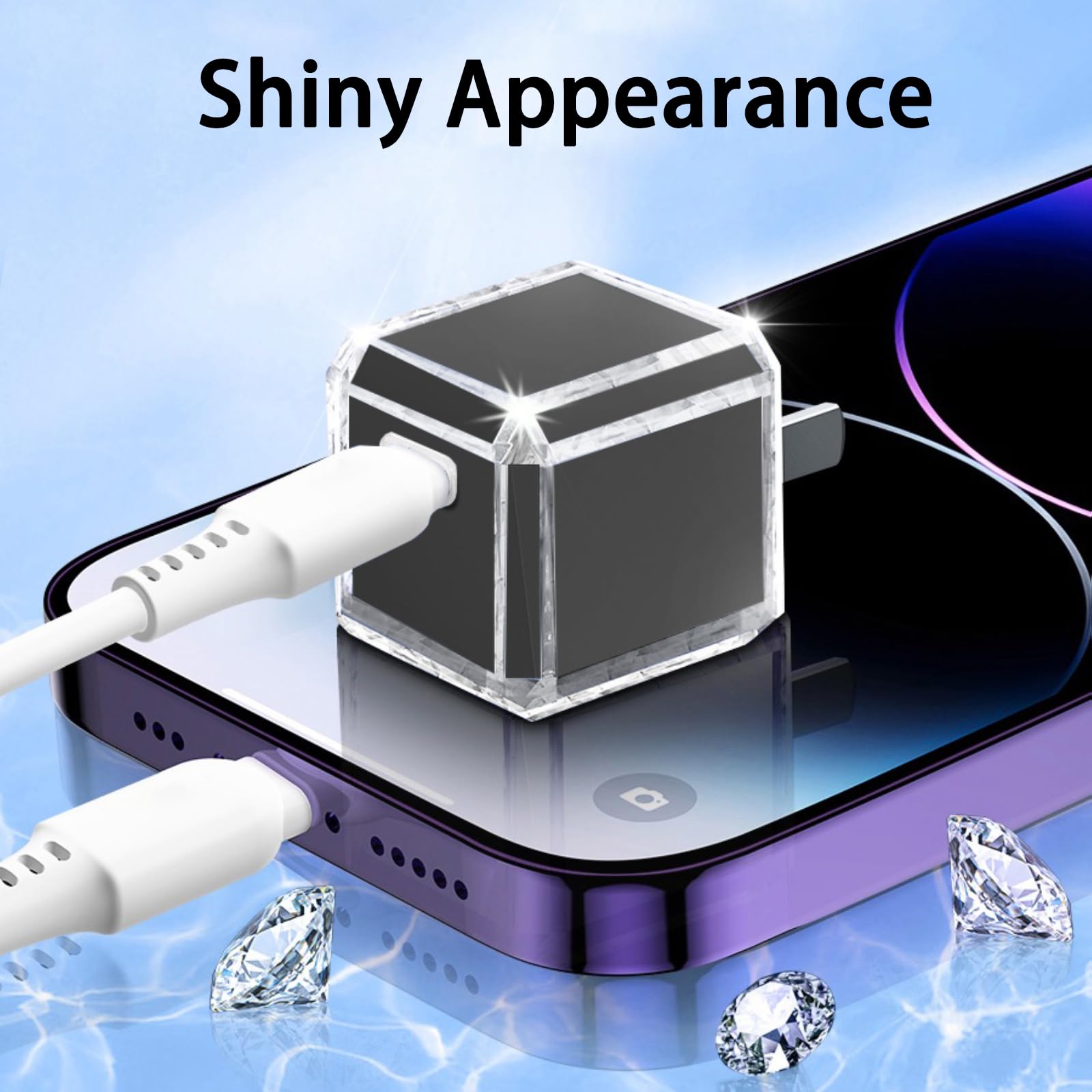 30W USB C Fast Charger Wall Plug - Type C Power Adapter Cube for iPhone 14/13/12/11/XR/XS/X/Pro Max, iPad, AirPods, Samsung Galaxy S22/S21/S20 - Compact & Fast Charging (Grey, Cable Not Included) | Perfect for Home, Office & Travel