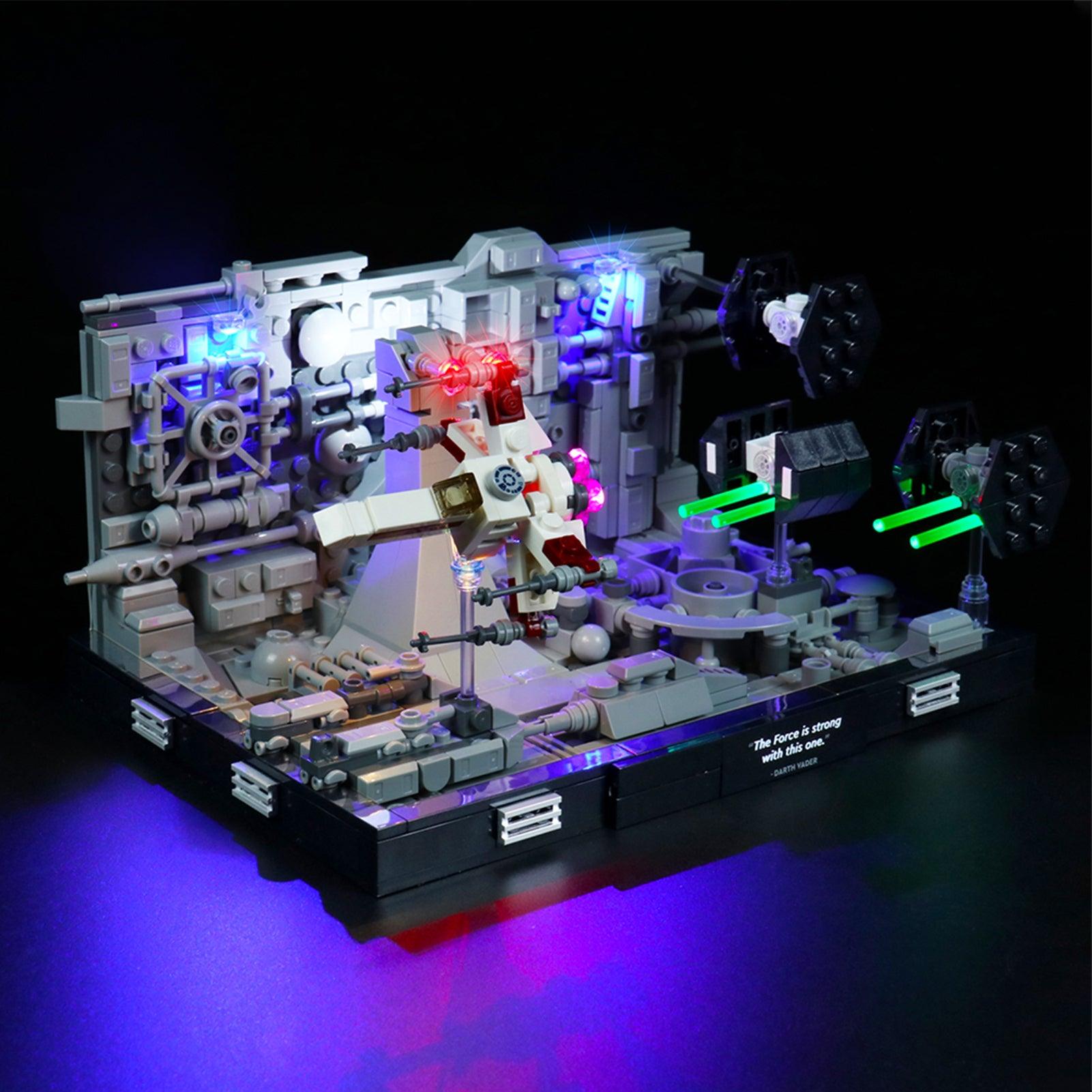Best Light Kit for Lego Trench Run Diorama Star Wars 75329 - Enhance Your Star Wars Display with LED Lighting for Ultimate Collection Showcase