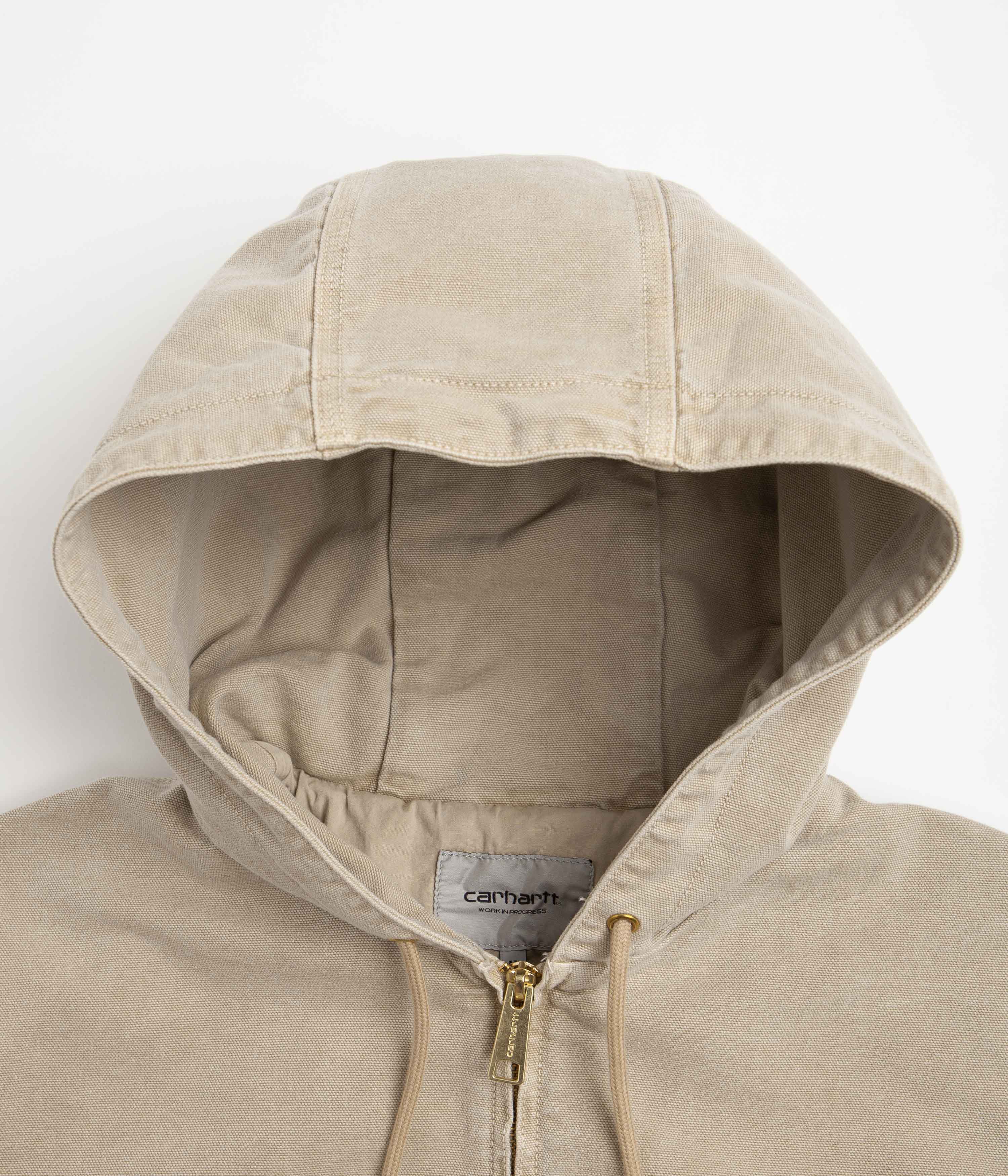 Carhartt Active Jacket for Men - Durable Workwear in Dusty Hamilton Brown | Outdoor Construction & Hiking Jacket