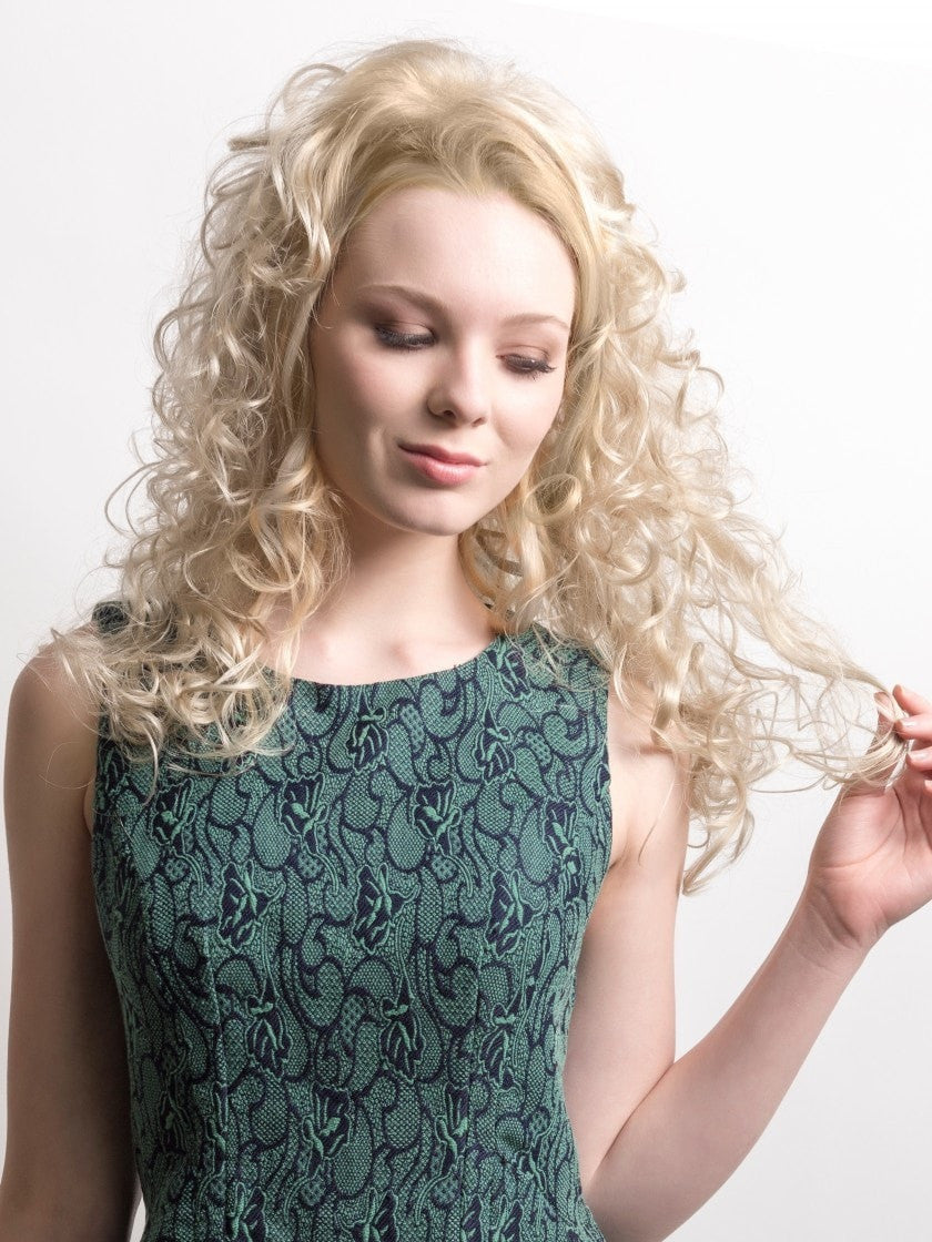 Anemone Synthetic Half Wig for Women - Heat Resistant & Natural Looking - Perfect for Cosplay, Parties & Daily Styling