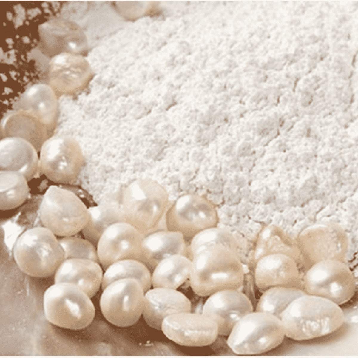 Premium Cosmetics Grade Pearl Powder - 100% Natural Skin Brightening & Anti-Aging Facial Treatment (100g) | DIY Face Mask, Soap Making & Organic Beauty Recipes for Glowing Skin