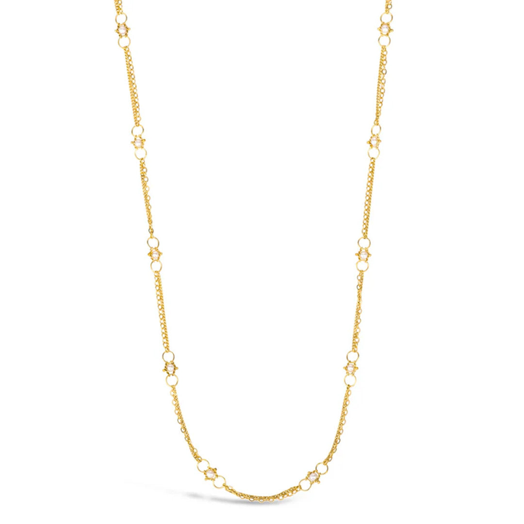 Elegant Pearl Whisper Chain Necklace - Dainty Pearl Jewelry for Women | Perfect for Weddings, Date Nights & Special Occasions
