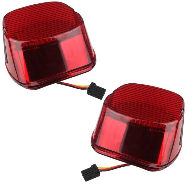 Harley Davidson Tri Glide LED Tail Brake Light Kit - Eagle Lights Flashing Strobe Safety Lights for Motorcycles - Perfect for Night Riding & Enhanced Visibility