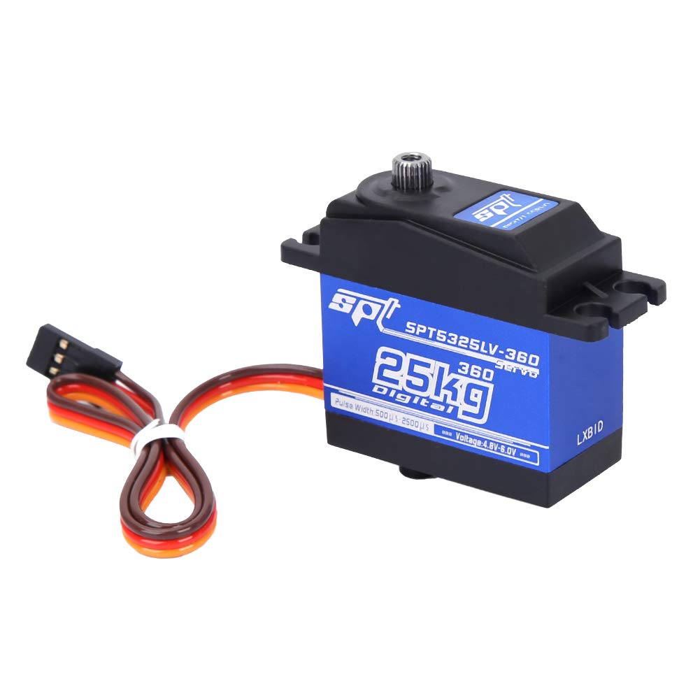 High Torque 01 Continuous Rotation Digital Servo Motor - Precision RC Robot & Toy Accessories for DIY Robotics, STEM Projects, and Remote Control Vehicles
