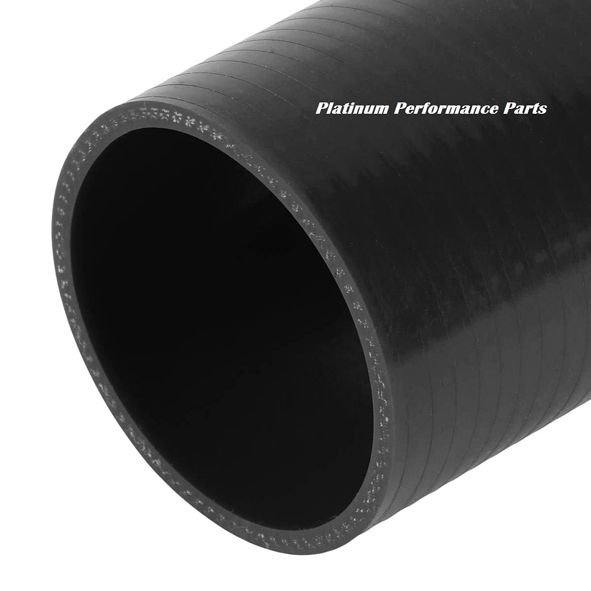 Heavy Duty Silicone Coolant Hose Kit - Upper & Lower Radiator Hose for 2001-2003 Ford 7.3L Powerstroke F-250 F-350 Excursion - High Pressure & Heat Resistant with Reinforced Fibers (Black) - Perfect for Engine Cooling System Upgrades & Off-Road Performance