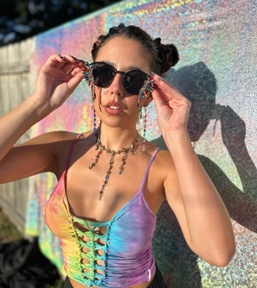Limited Edition Rainbow Crystal - Stunning Handcrafted Gemstone for Jewelry Making & Home Decor | Perfect for Gifts, Meditation & Spiritual Healing