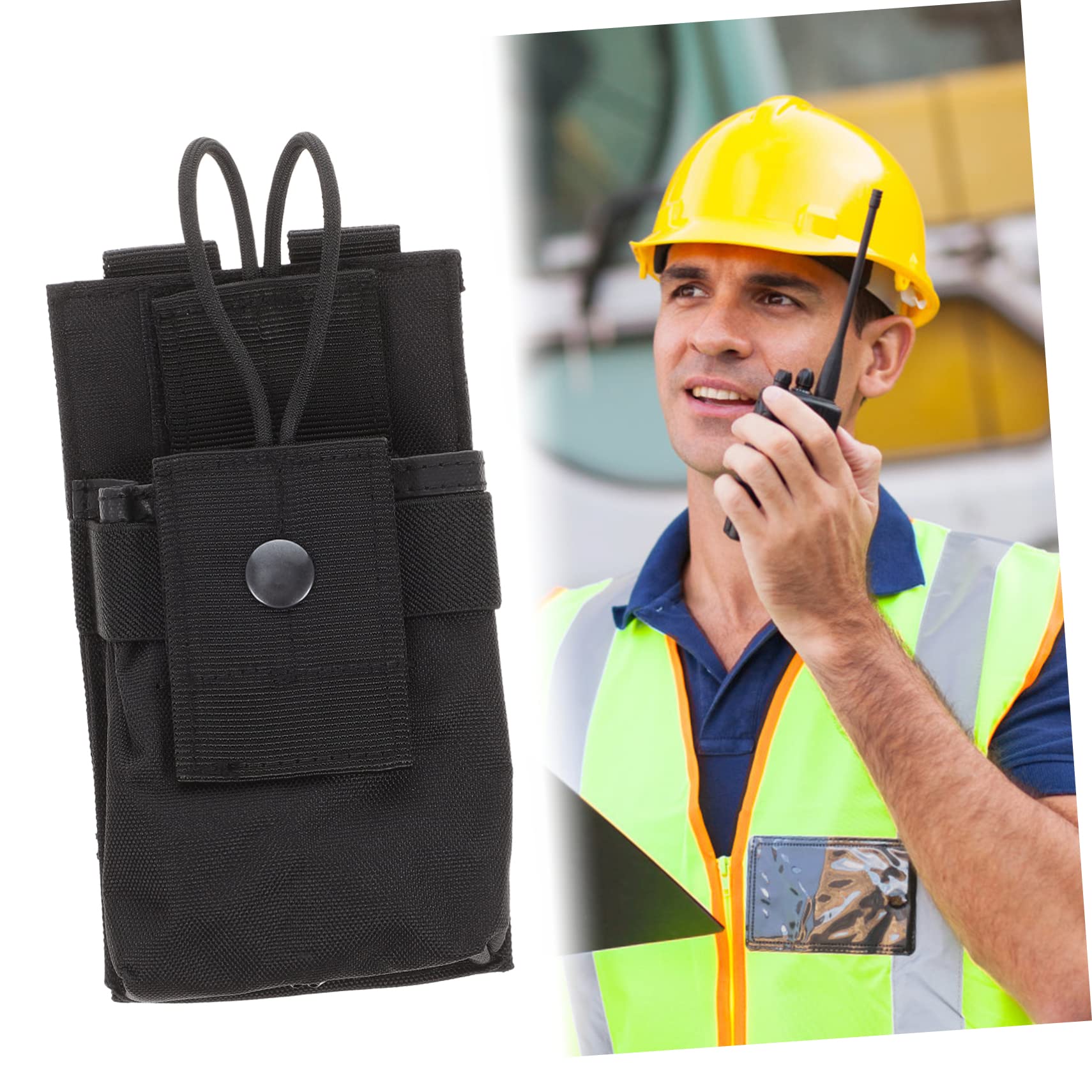 OSALADI 3-Piece Heavy Duty Storage Bags for Radio Holder & Security Equipment - Durable Organizer for Tools, Electronics & Outdoor Gear