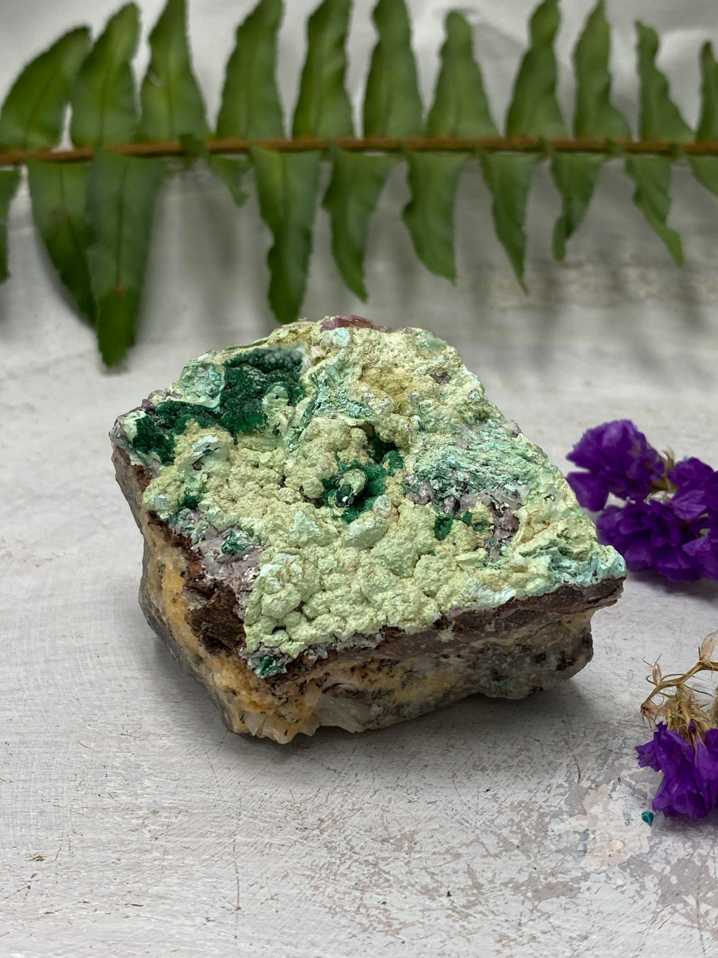 Drusi Coated Chrysocolla CR3278 - Natural Gemstone Jewelry for Healing & Energy Work | Perfect for Meditation, Reiki & Spiritual Practices