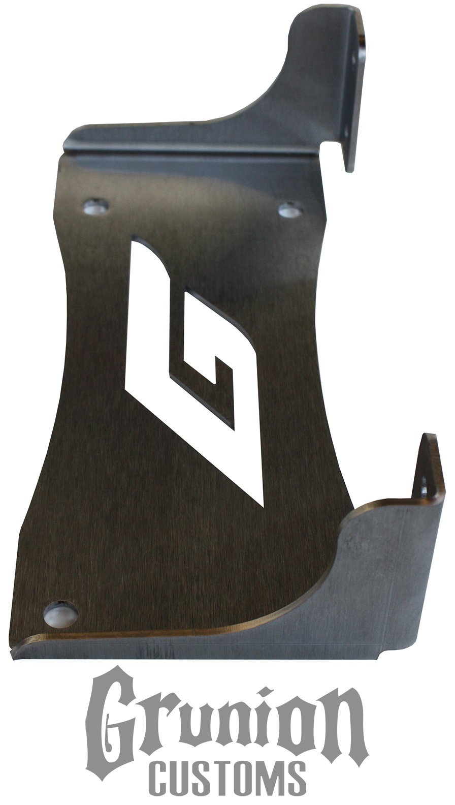 Grunion 2 Single Compressor Mounting Brackets for 444C/480C Air Ride Suspension - Heavy Duty Replacement Parts for Truck & RV Air Suspension Systems