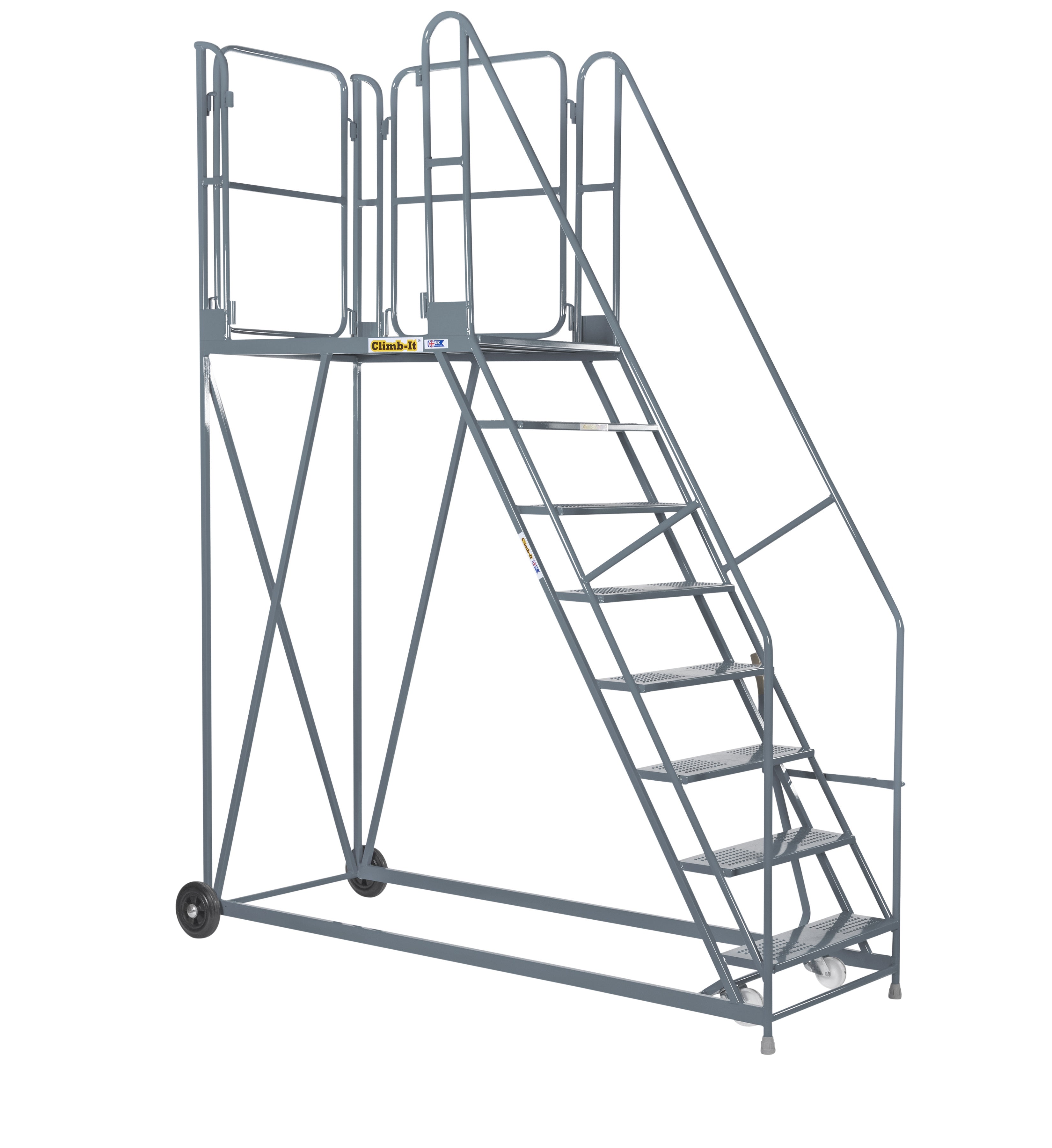 Climb It UK Work Platforms - Heavy Duty Aluminum Scaffolding for Construction & Home DIY - Perfect for Roofing, Painting & Renovation Projects