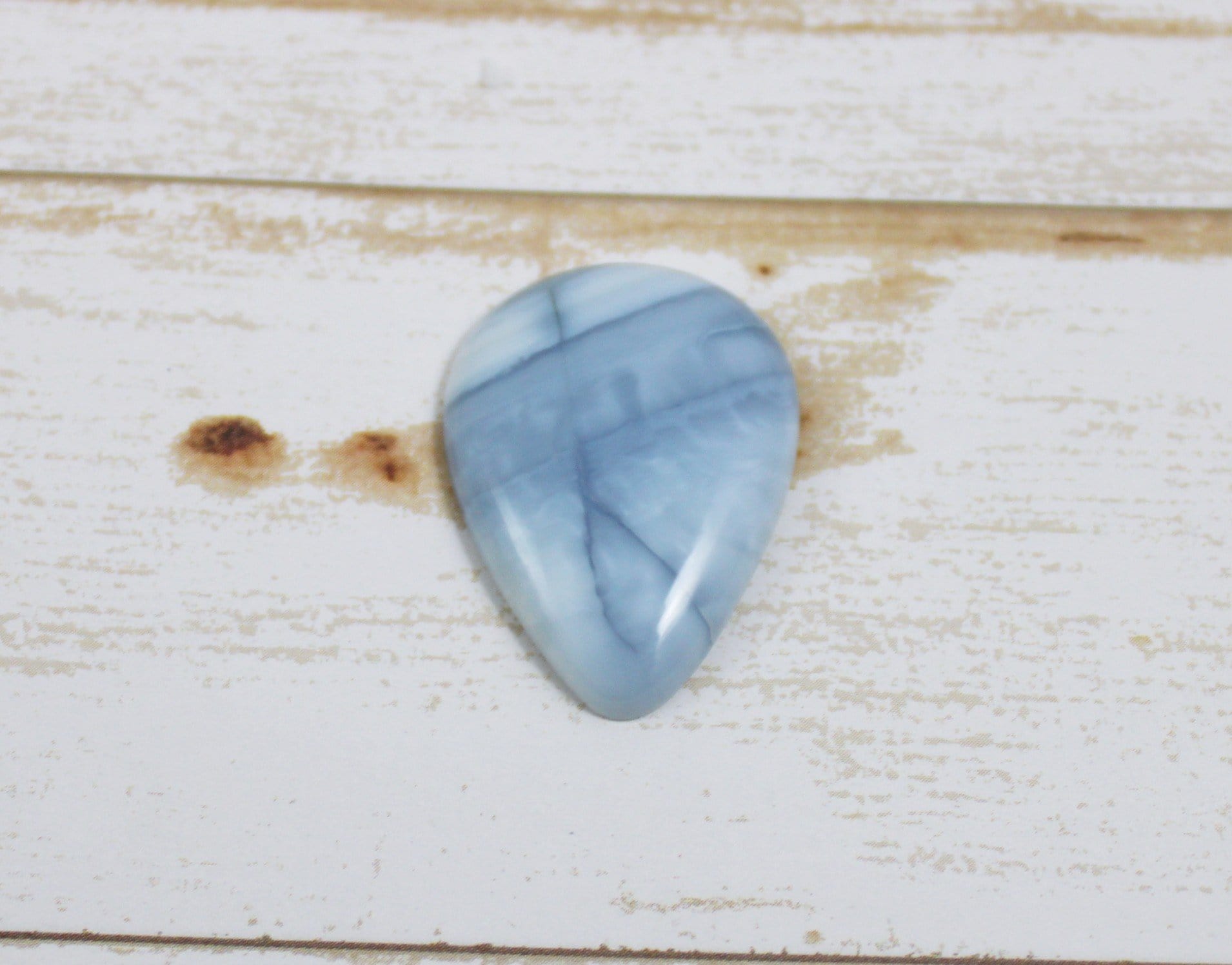 Natural Blue Opal Cabochons for Jewelry Making - High Quality Gemstone Beads for Necklaces, Rings & Earrings - Perfect for DIY Crafting and Gifts