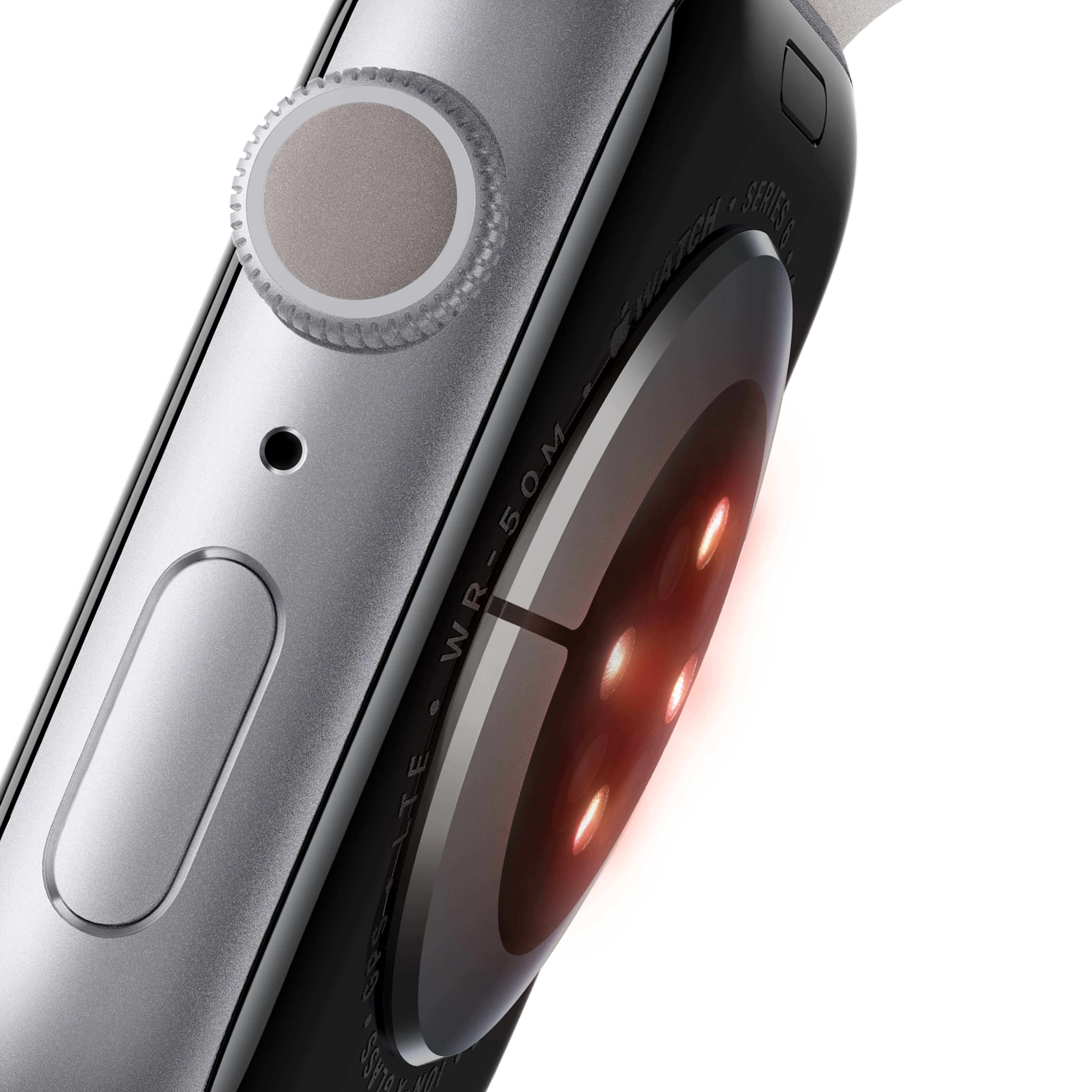 Apple Watch Series 6 (GPS) 40mm Red Aluminum Case with Sport Band - Fitness Tracking & Heart Rate Monitor for Running, Swimming & Daily Activity