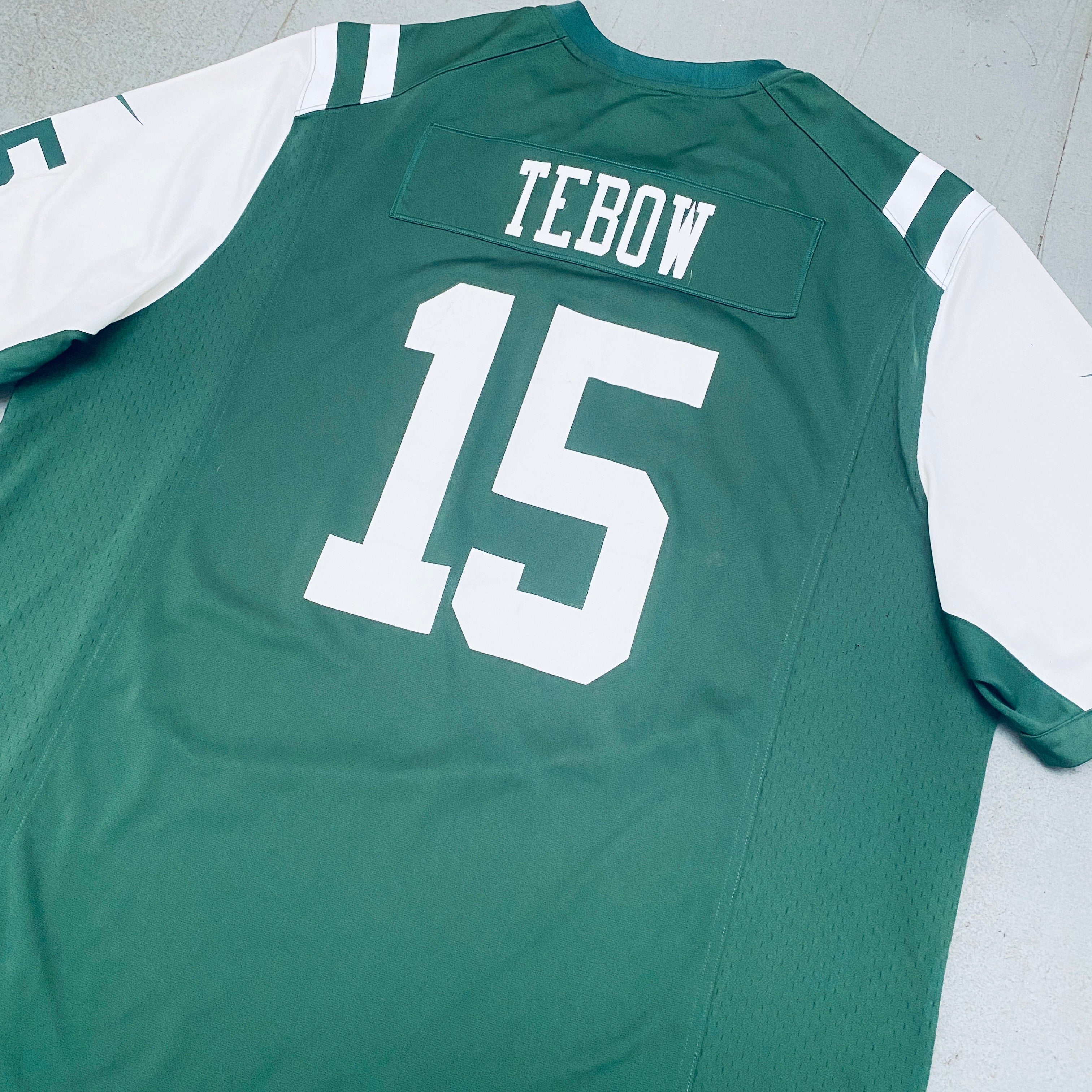 New York Jets Tim Tebow 2012/13 NFL Jersey XXL - Official Replica Football Shirt for Fans & Game Day Outfits