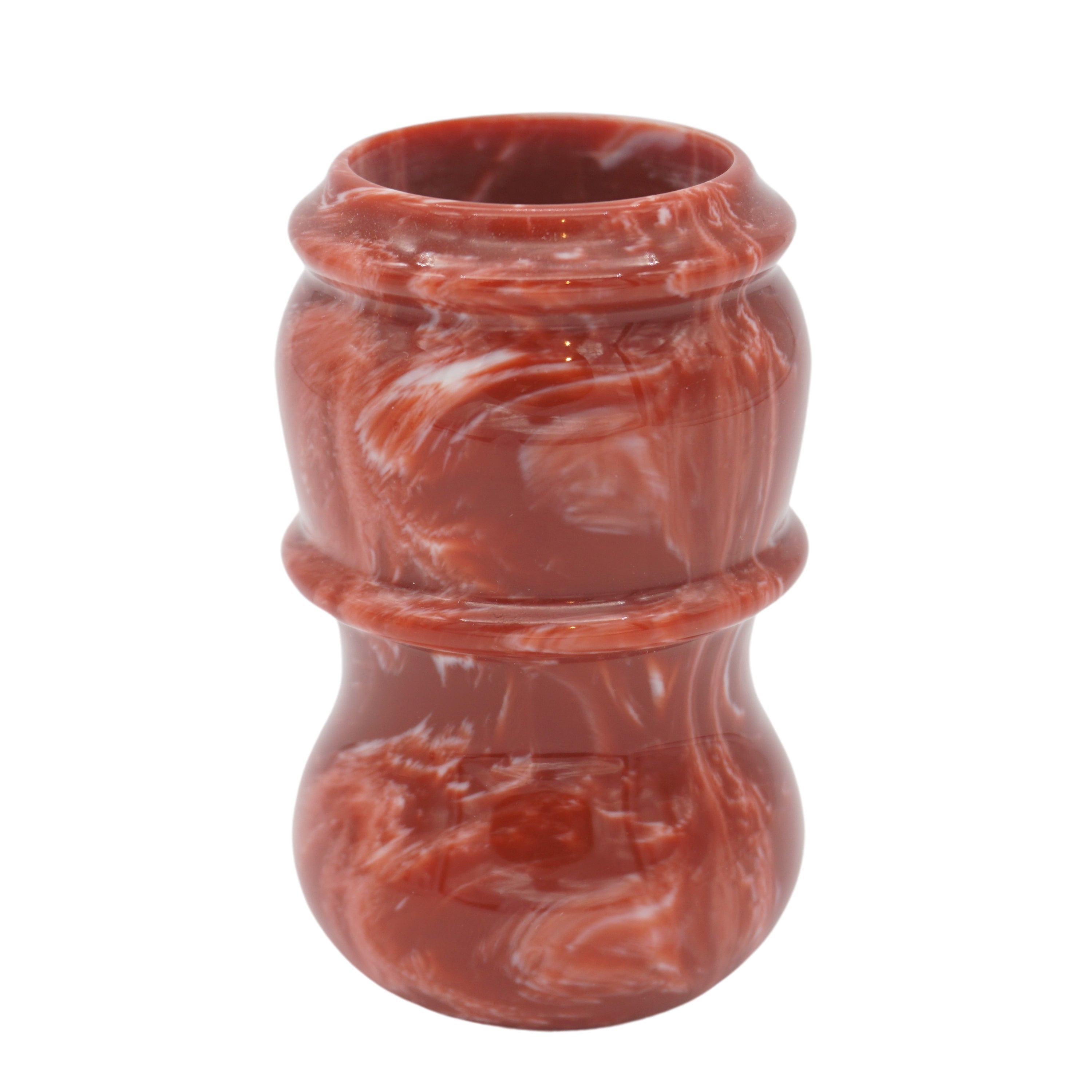 Premium Handmade Strawberry Cream Shaving Brush Handle - Fits 24mm & 26mm Knots - Perfect for Wet Shaving & Grooming Gifts
