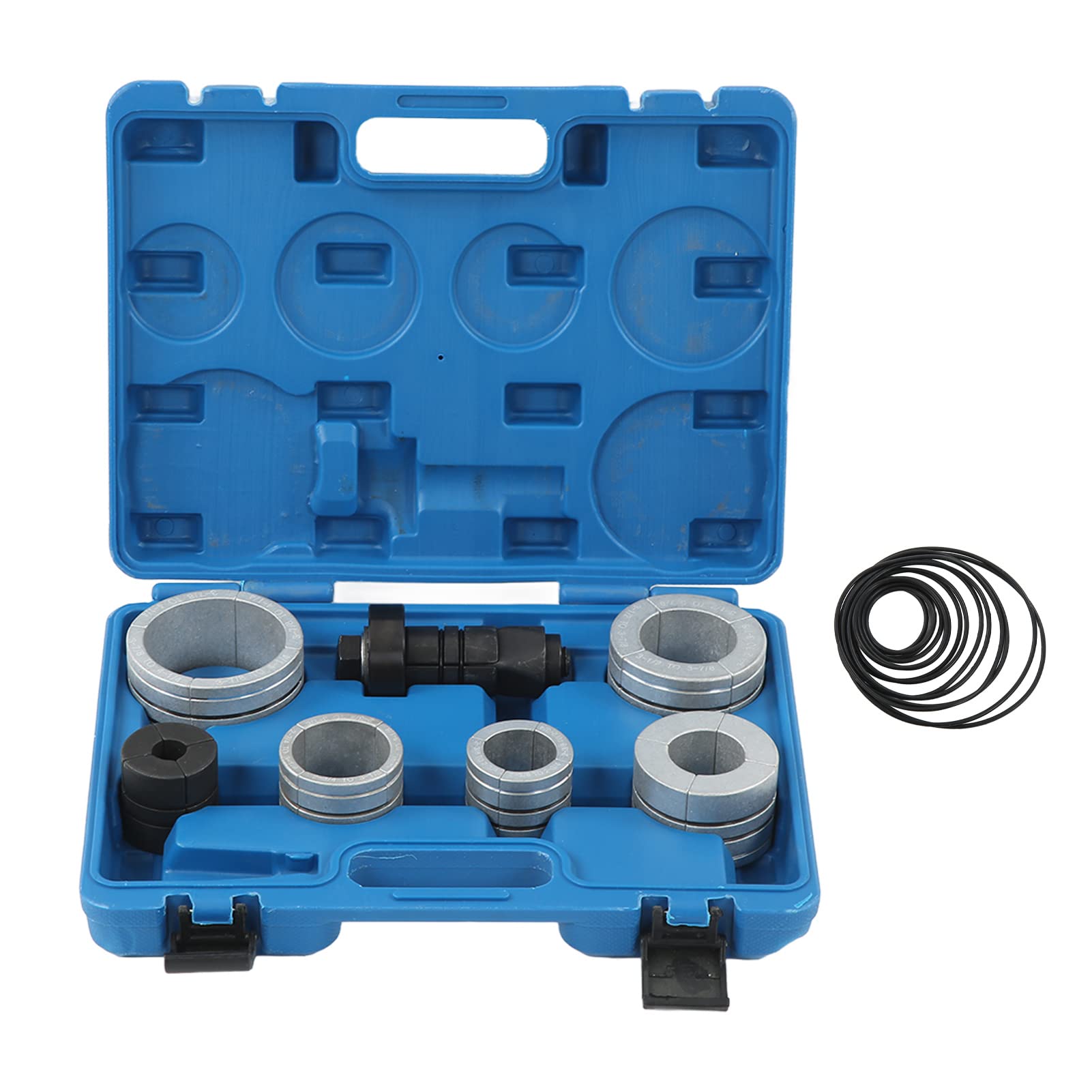 6061 Aluminum Steel Alloy Exhaust Pipe Expander Tool Set (8in to 4in) - Professional Muffler Pipe Spreader Kit for Car & Motorcycle Tail Tube Accessories - Perfect for Auto Repair Shops & DIY Enthusiasts