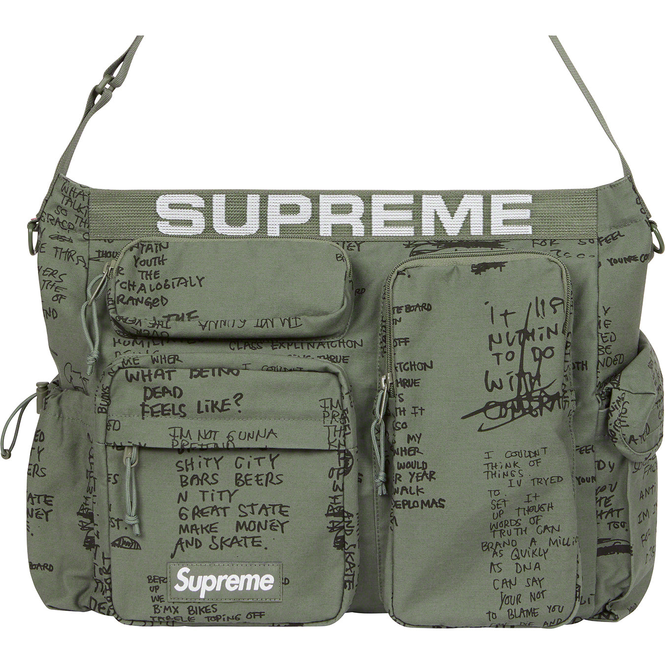 Supreme Field Messenger Bag Olive - Durable Crossbody Bag for Men & Women - Perfect for Travel, Work & Outdoor Adventures