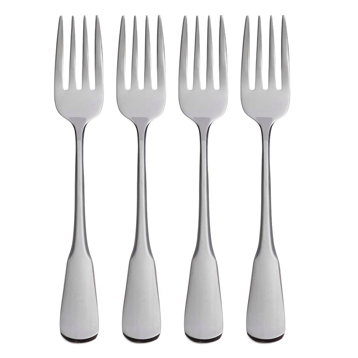 Colonial Boston Salad Fork Set of 4 - Elegant Stainless Steel Forks for Fine Dining, Dinner Parties & Formal Occasions